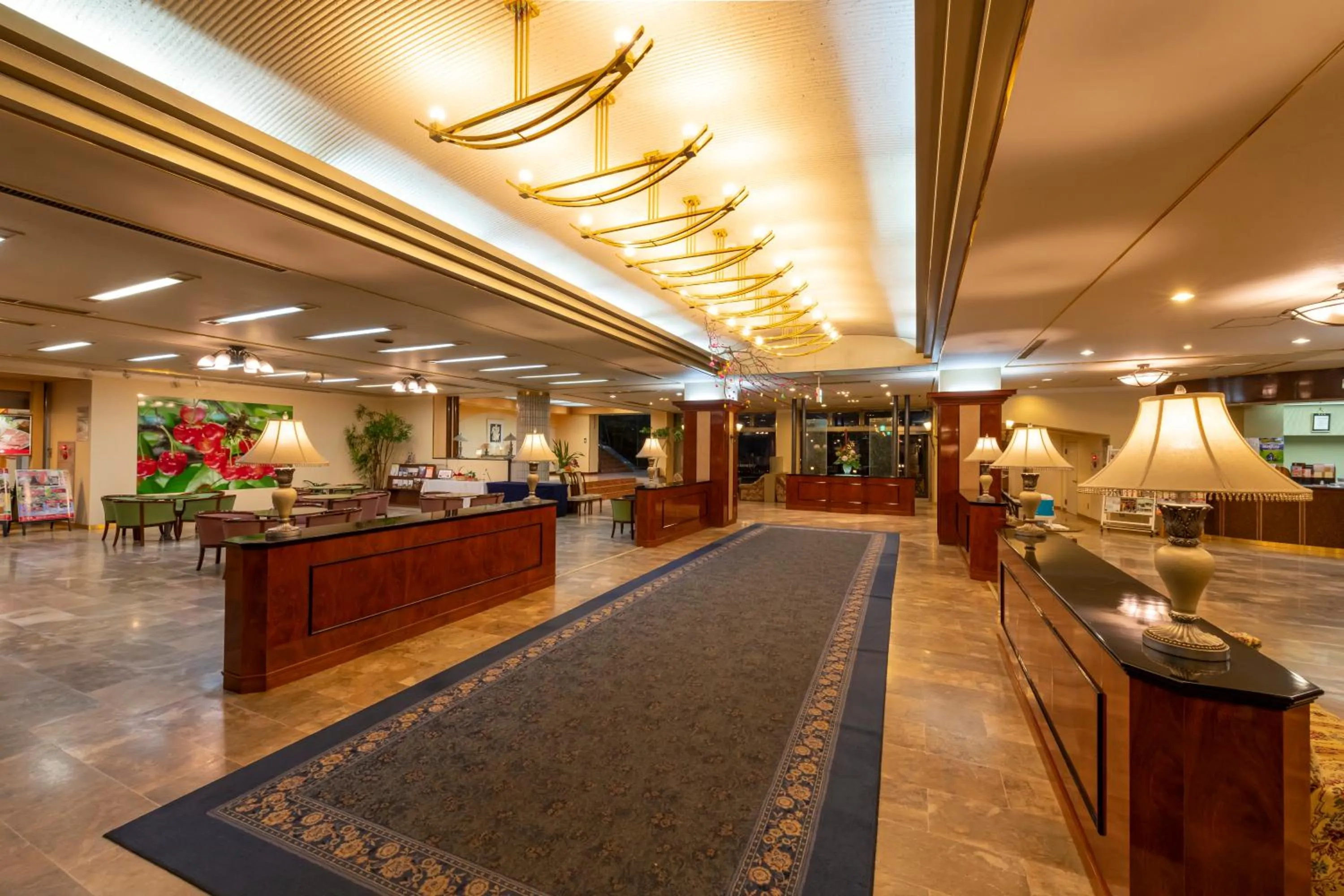 Lobby or reception in Hotel Symphony Sagae Onsen