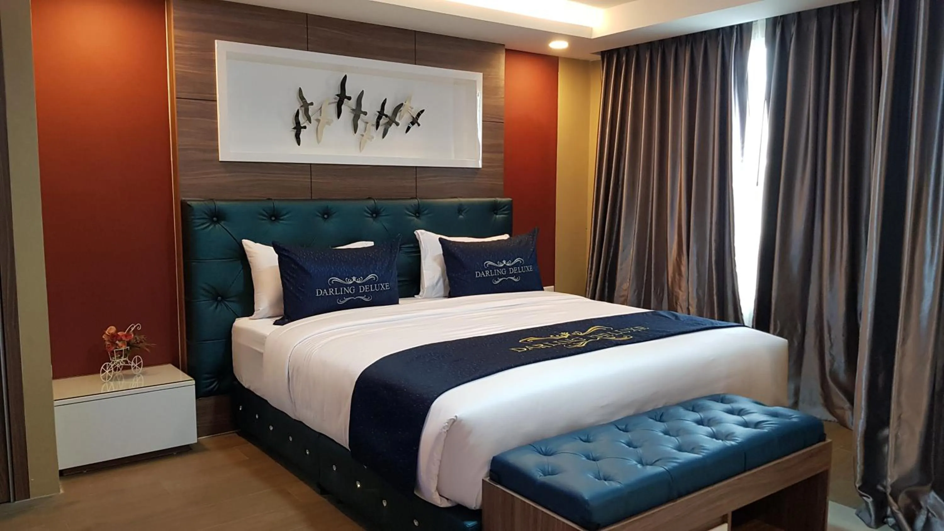 Bed in BlueTel Re'sidencE Bangkok IMPACT บลูเทล เรซิดองส์ กรุงเทพ อิมแพค