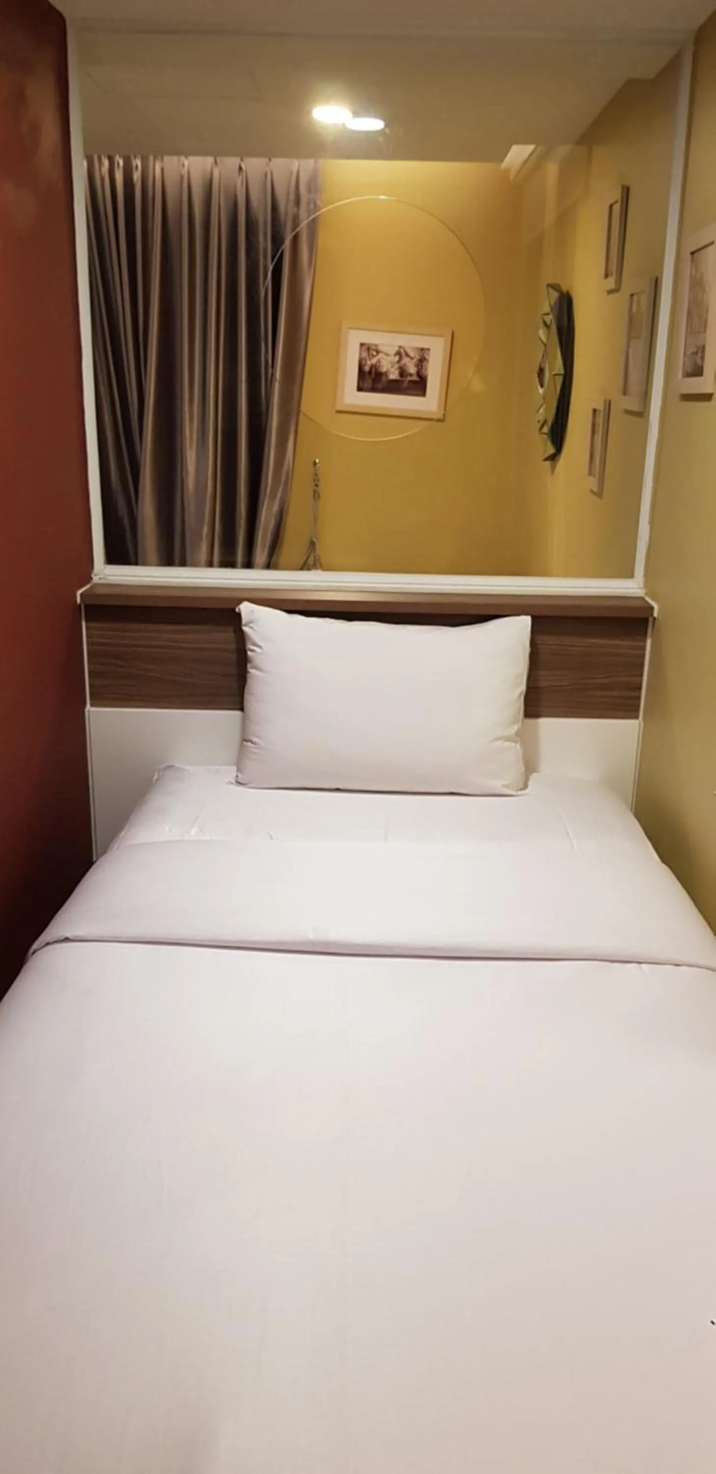 Bed in BlueTel Re'sidencE Bangkok IMPACT บลูเทล เรซิดองส์ กรุงเทพ อิมแพค