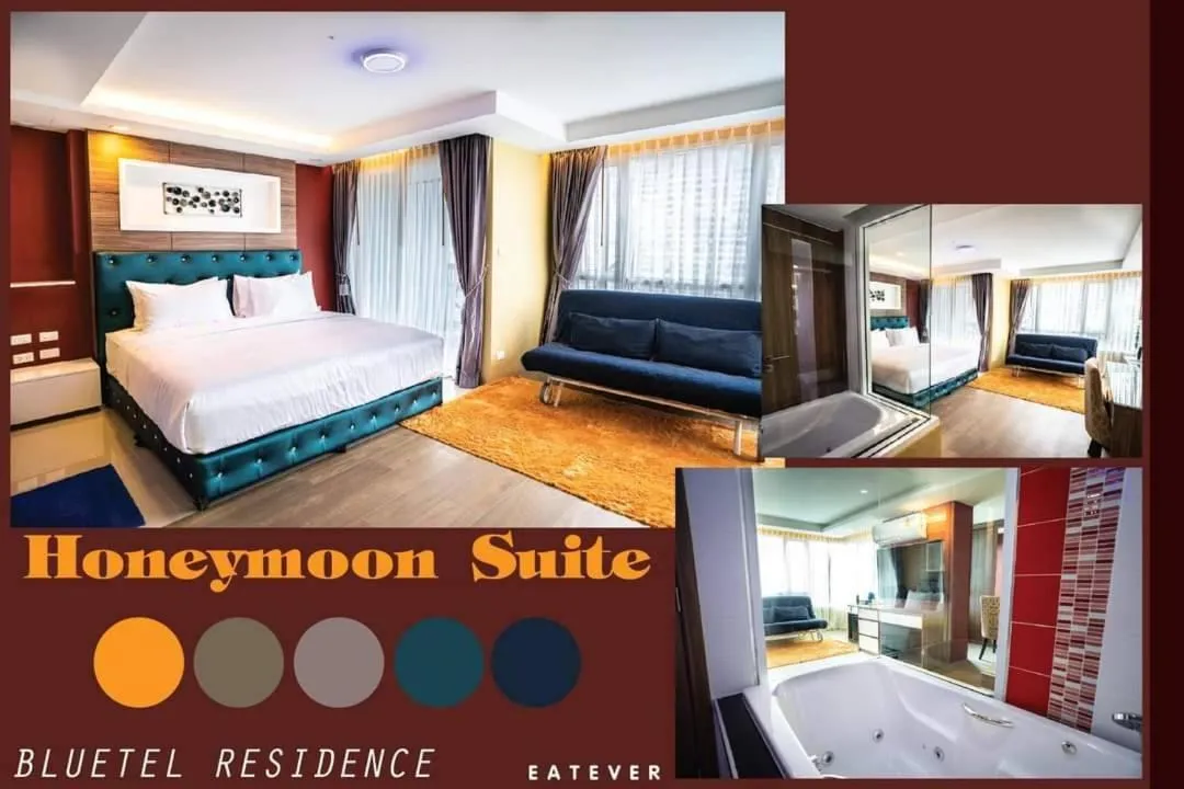 Bed in BlueTel Re'sidencE Bangkok IMPACT บลูเทล เรซิดองส์ กรุงเทพ อิมแพค