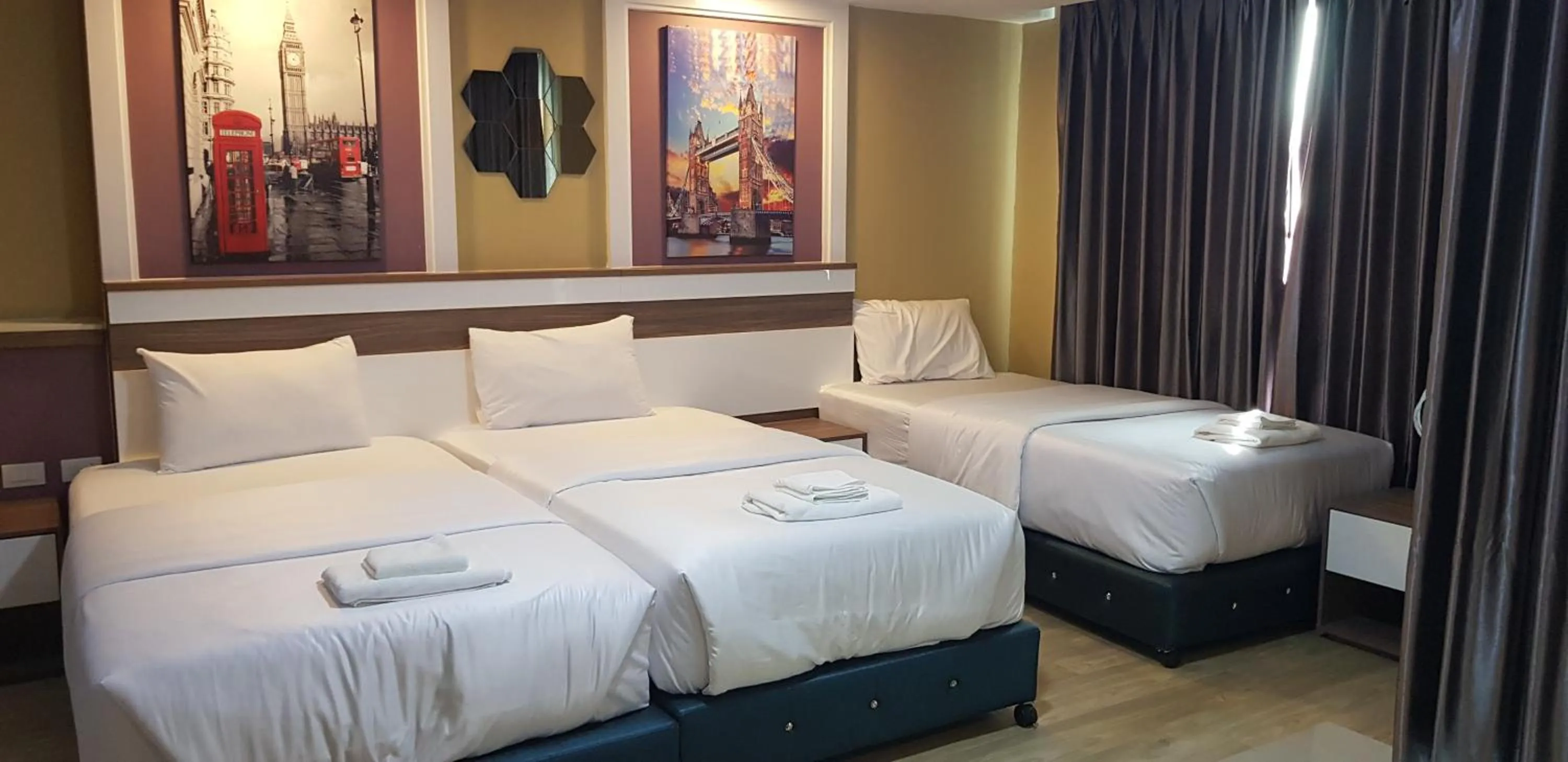 Bed in BlueTel Re'sidencE Bangkok IMPACT บลูเทล เรซิดองส์ กรุงเทพ อิมแพค