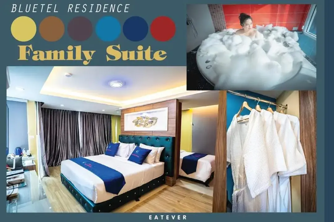 Family Suite with Jacuzzi in BlueTel Re'sidencE Bangkok IMPACT - 1 Time Drop-Off Service to Impact Family Suite with Jacuzzi in BlueTel Re'sidencE Bangkok IMPACT - 1 Time Drop-Off Service to Impact