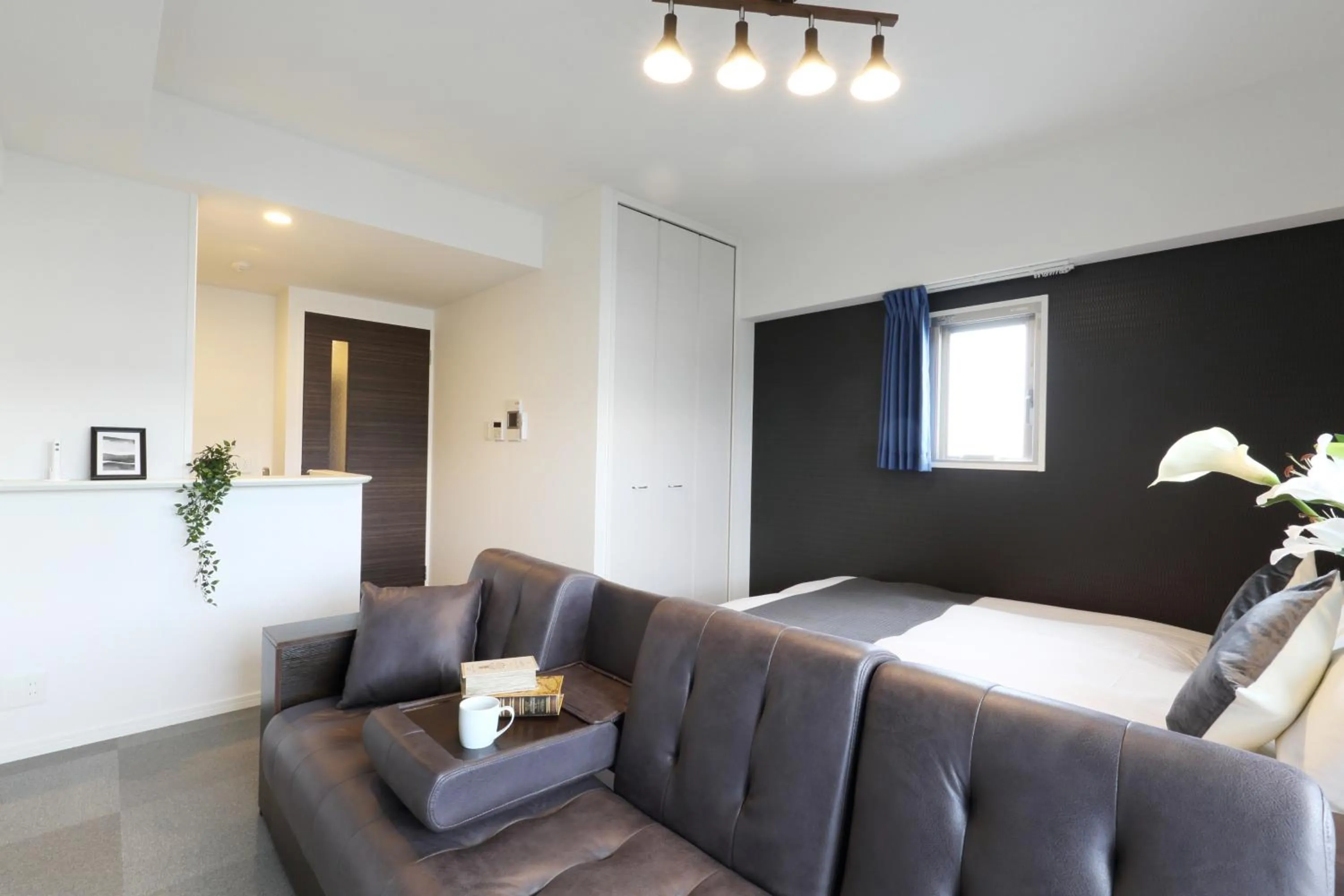 Living room in The Grand Residence Hotel Hakata