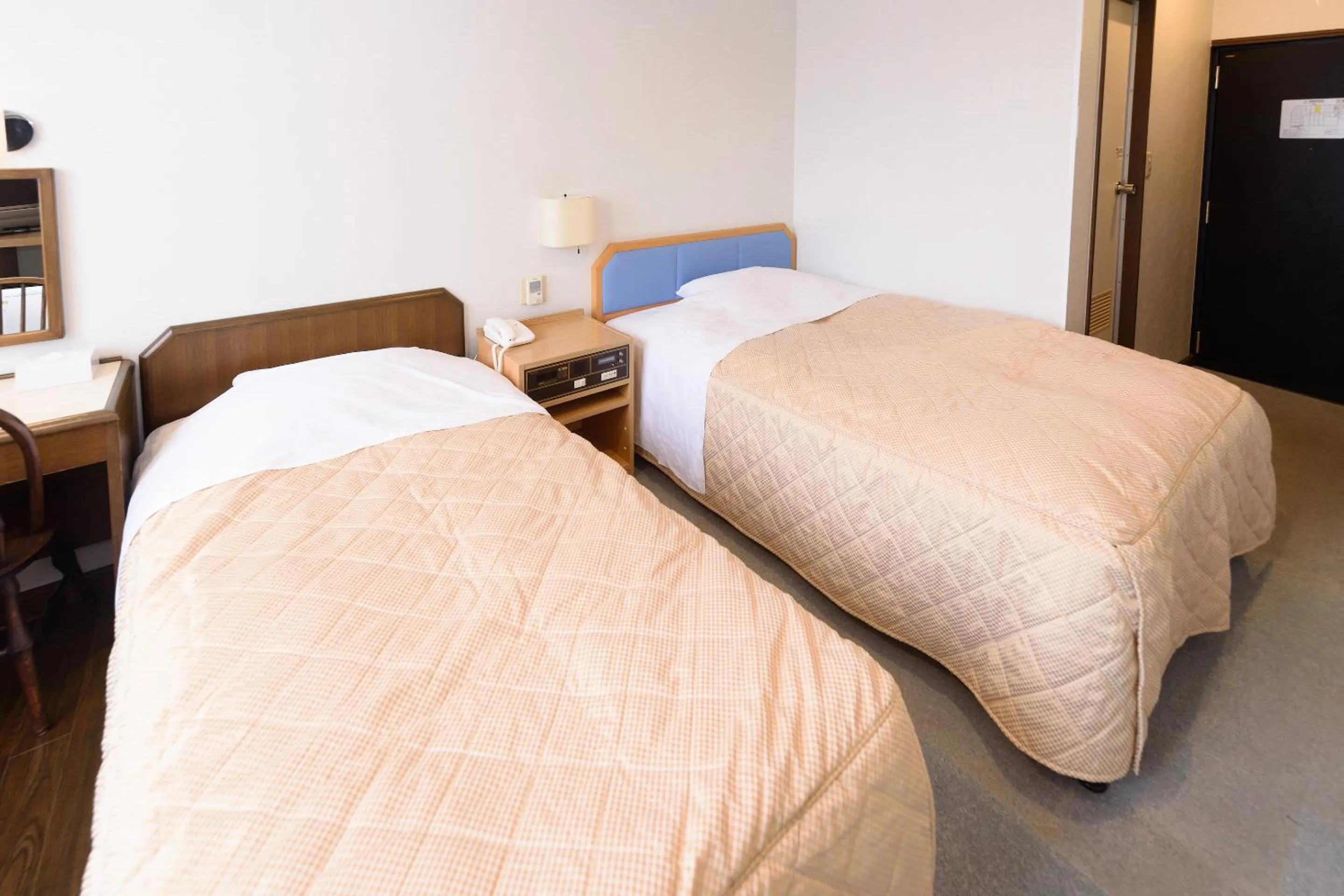 Photo of the whole room, Bed in Business Hotel Kawakami