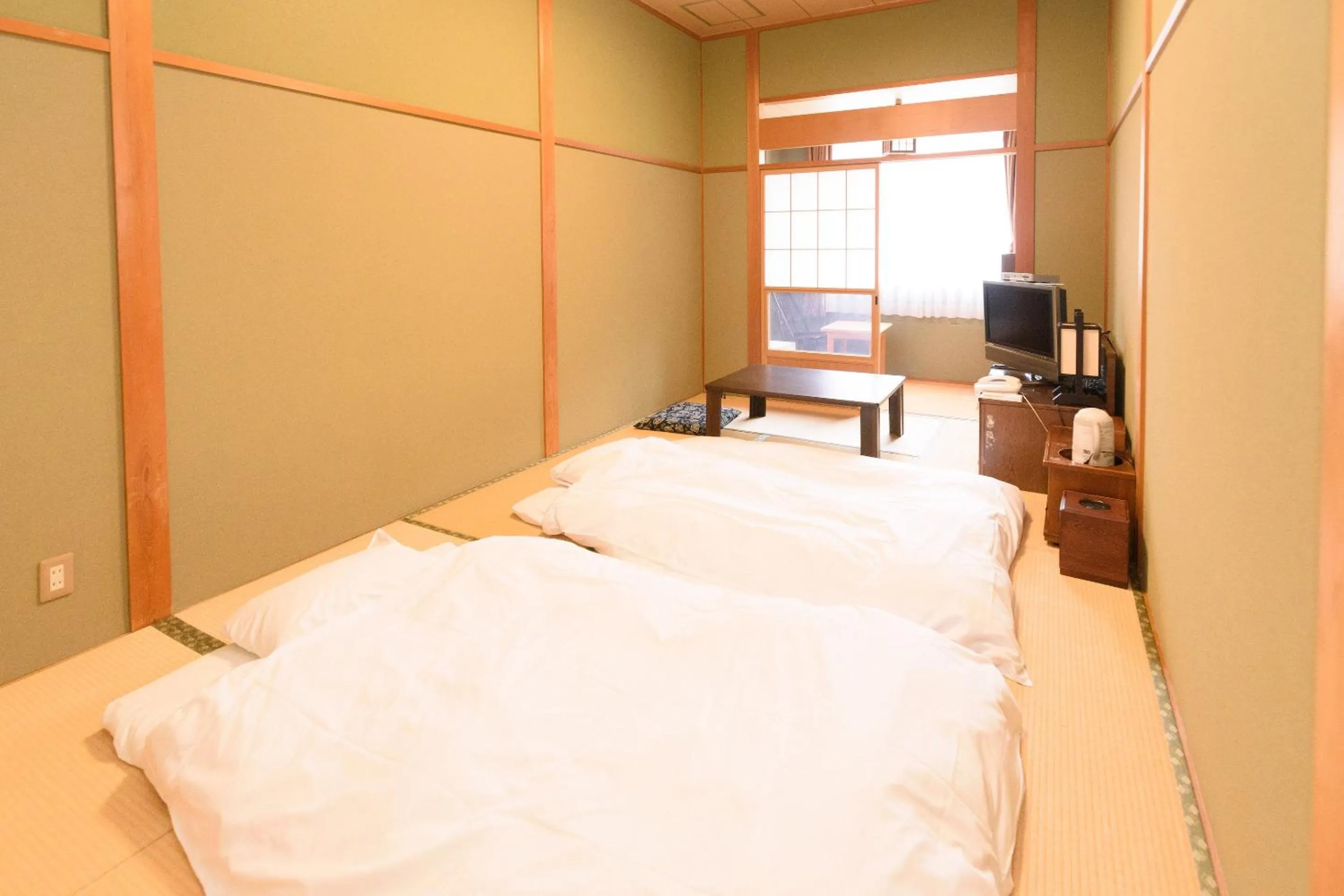 Bedroom, Bed in Business Hotel Kawakami
