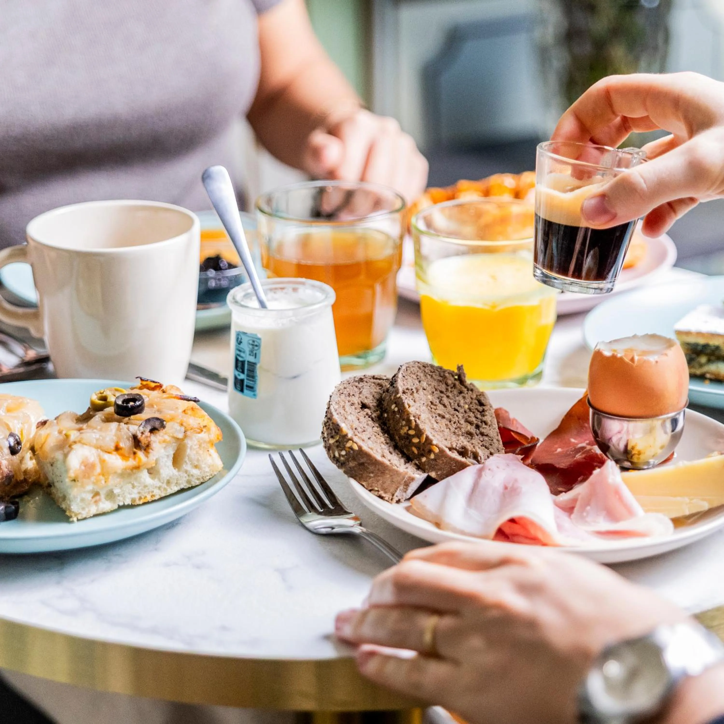 Breakfast in Hôtel Vendôme