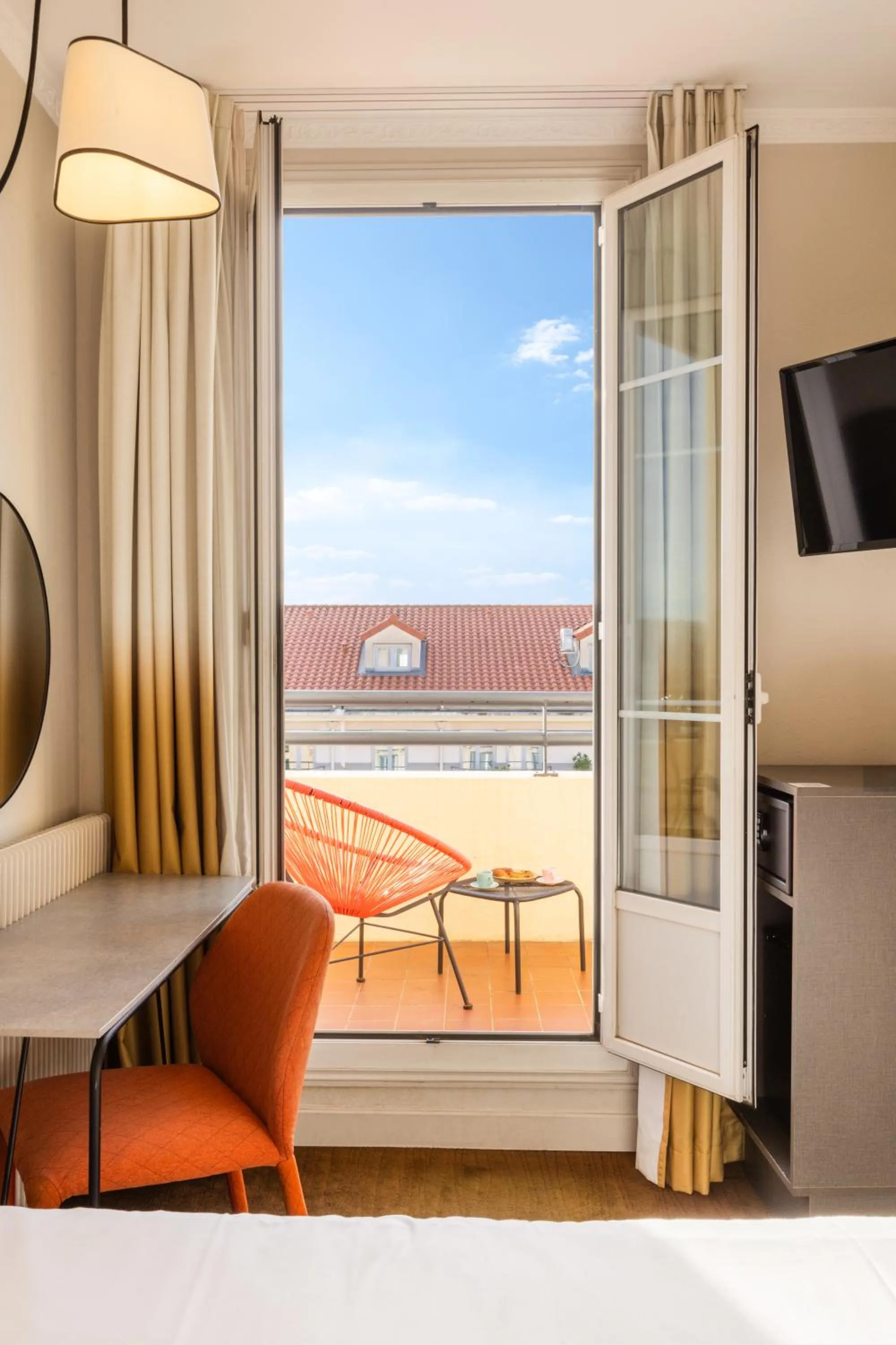 Balcony/Terrace in Hôtel Vendôme