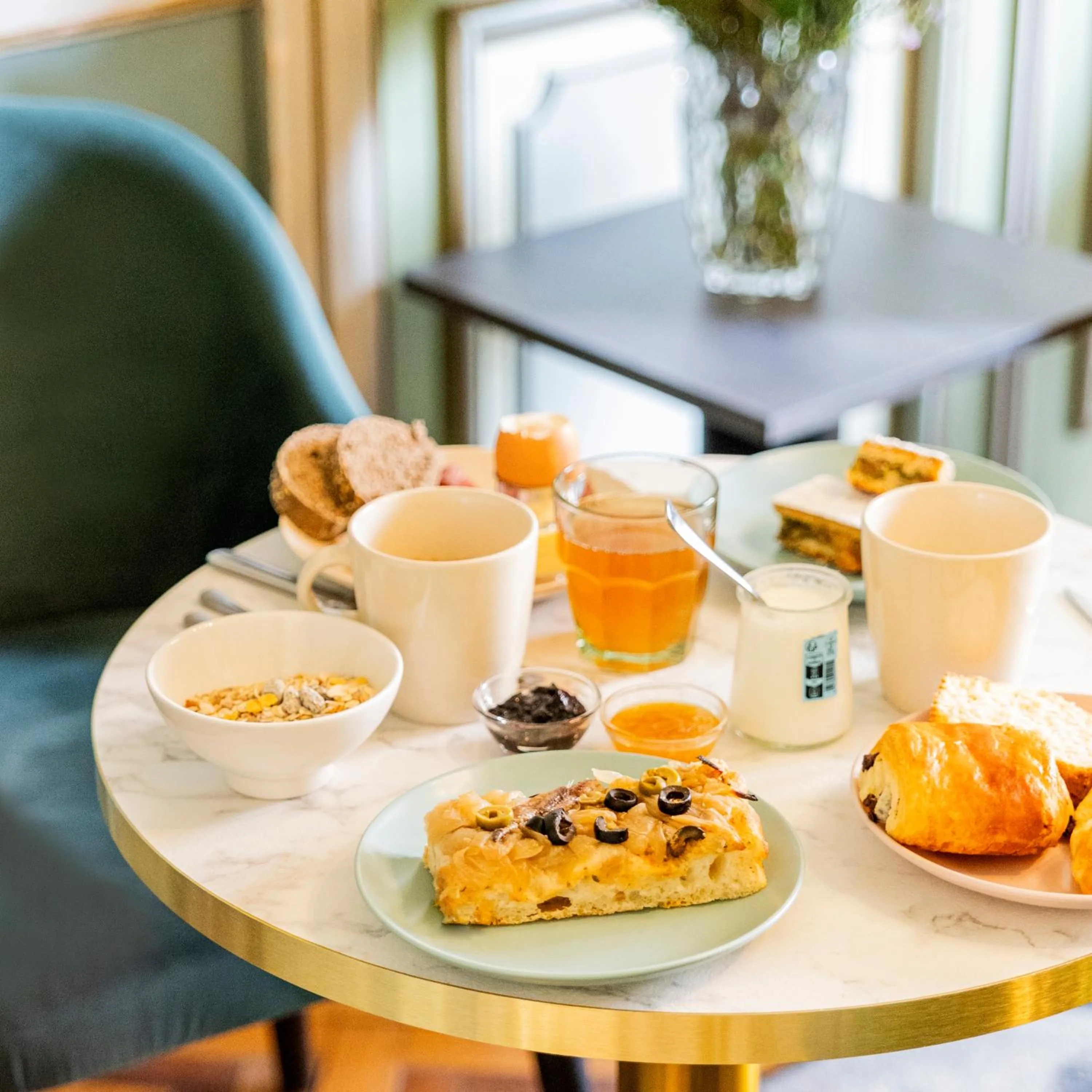 Breakfast in Hôtel Vendôme