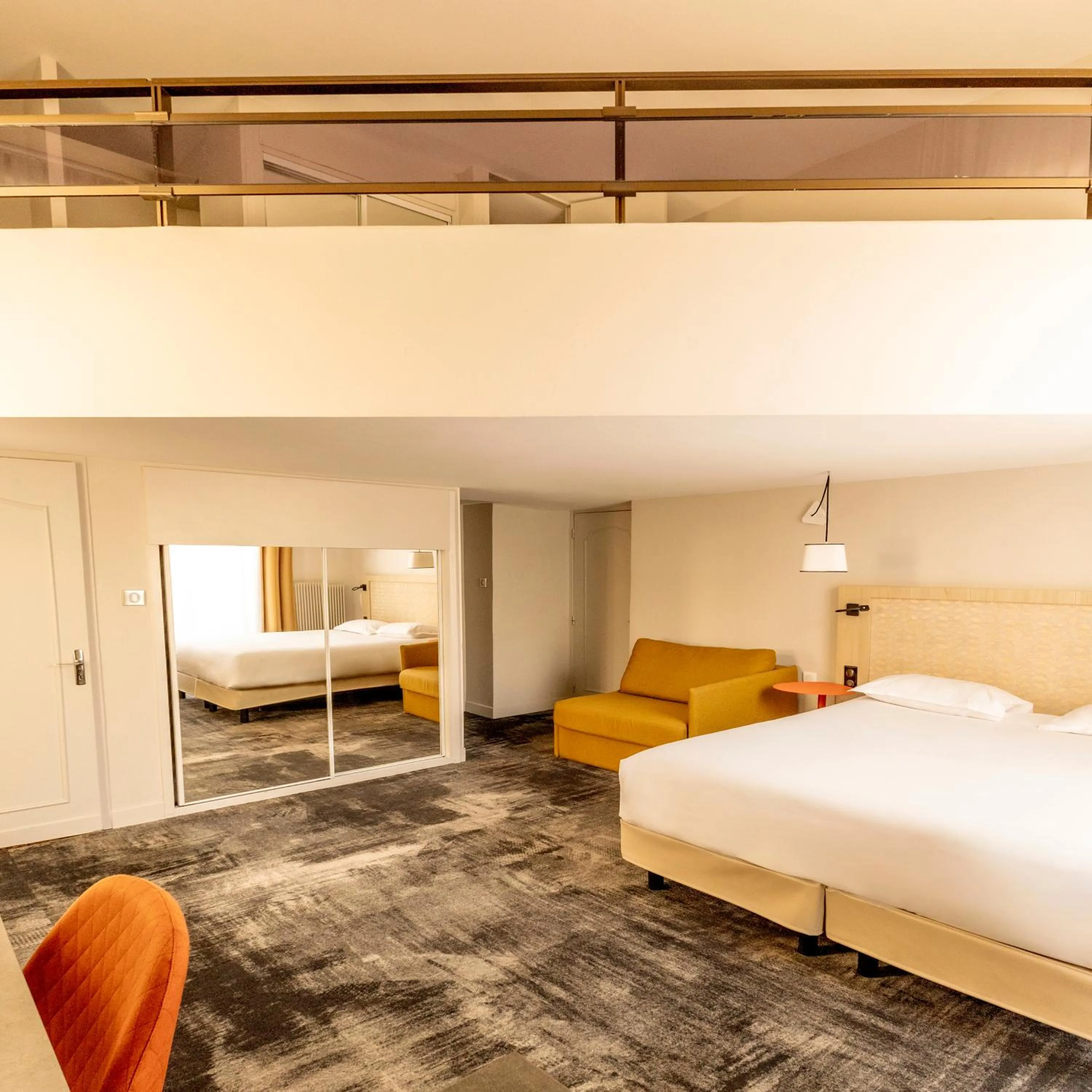 Bed in Hôtel Vendôme