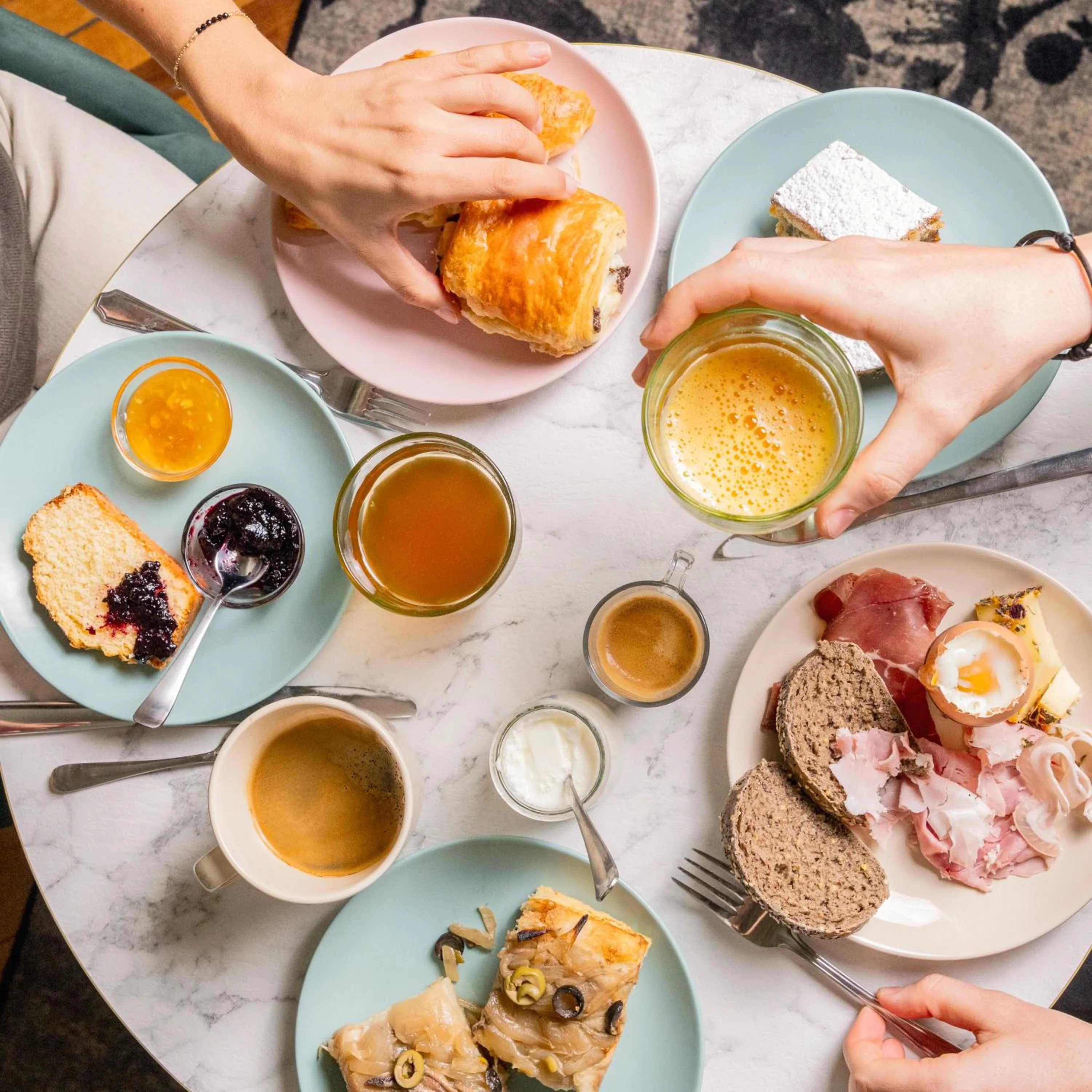 Breakfast in Hôtel Vendôme
