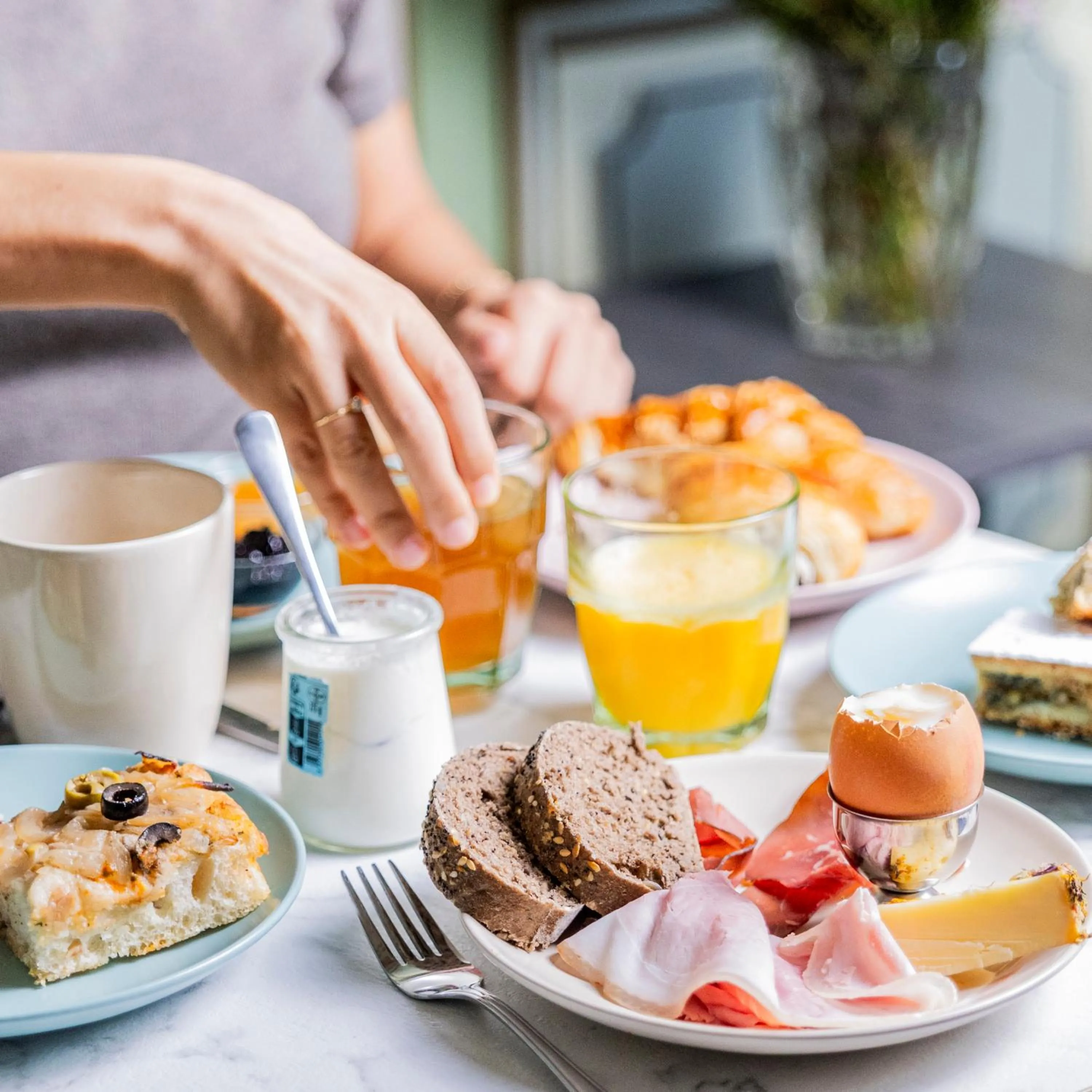 Buffet breakfast in Hôtel Vendôme