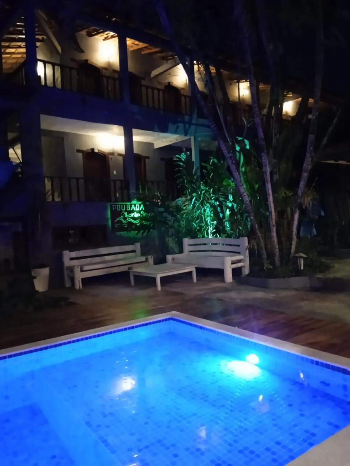 Pool view in DORM Olhar da Sereia