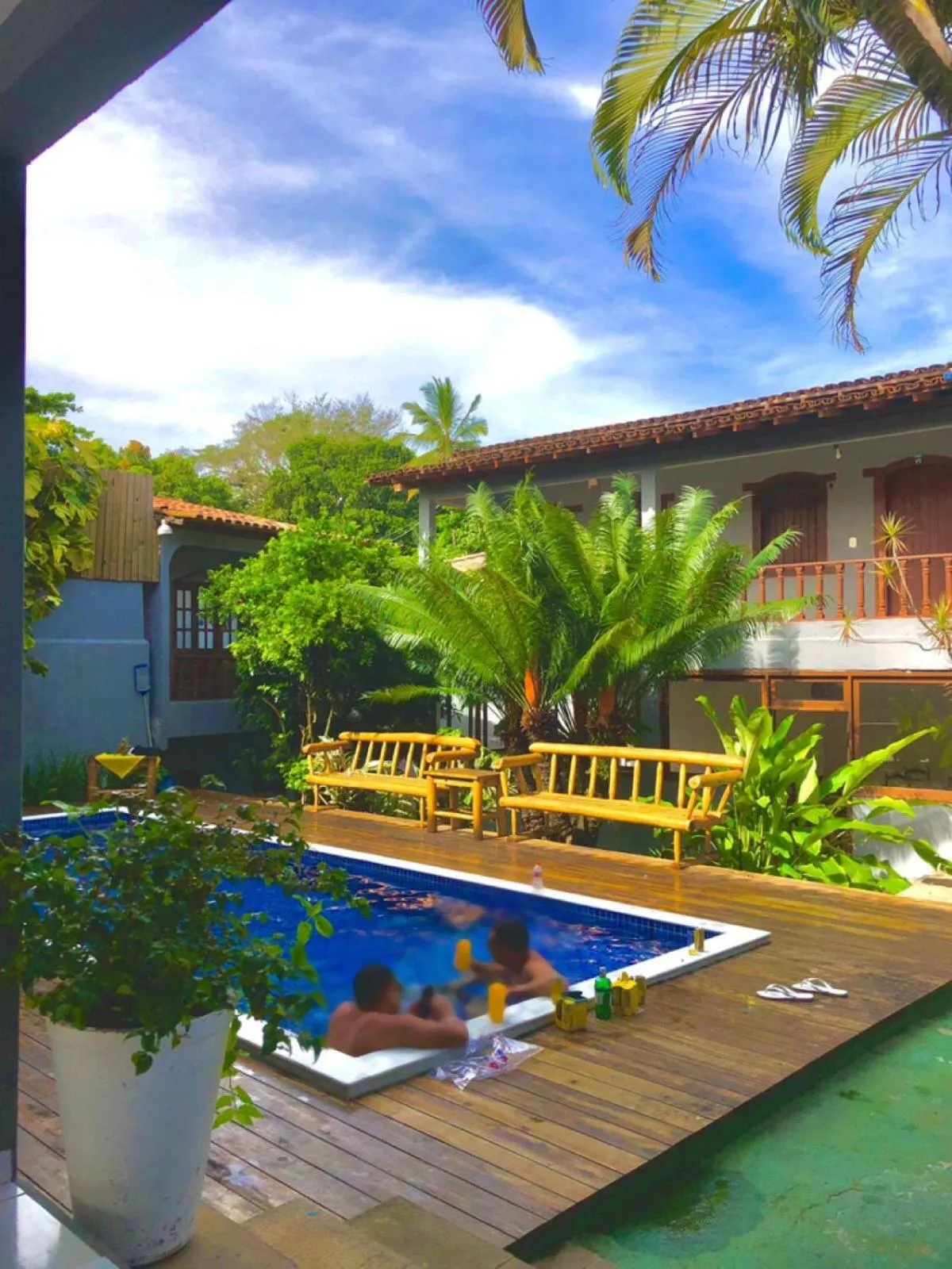 Balcony/Terrace in DORM Olhar da Sereia