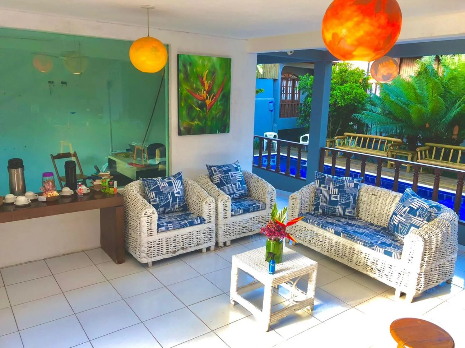 Living room in DORM Olhar da Sereia