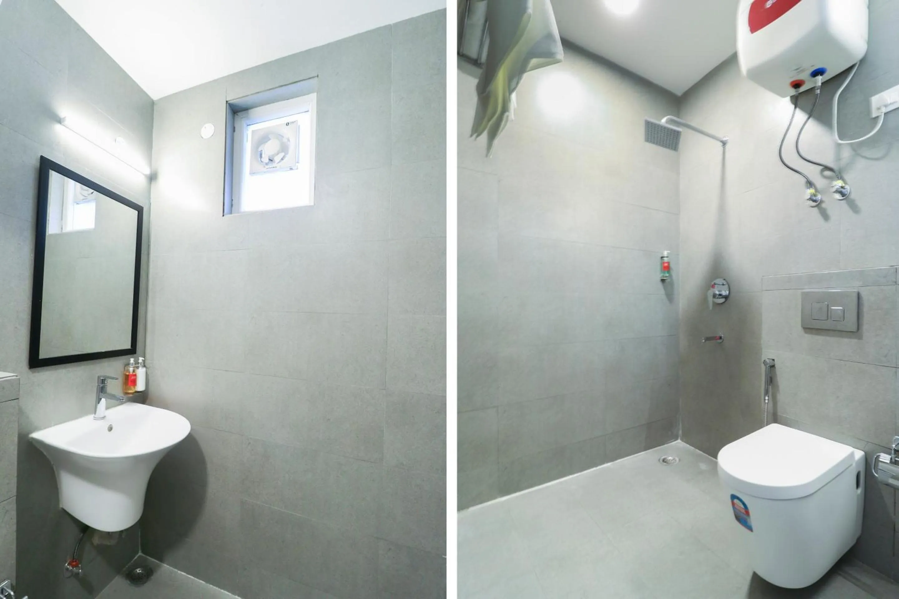 Bathroom in Super Townhouse Noida Sector 71 Near ISKCON Temple Noida
