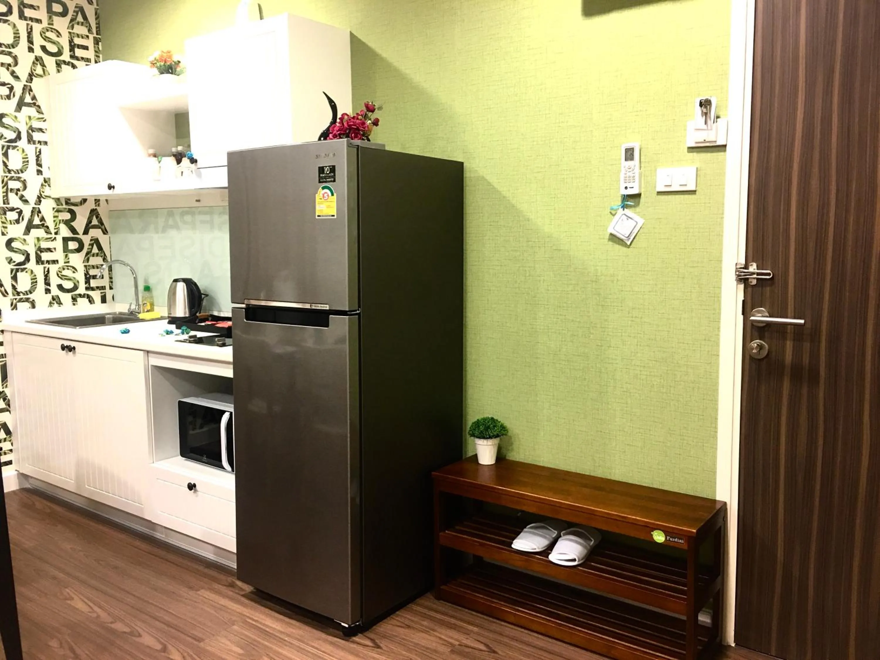 Kitchen or kitchenette in Courtyard khaoyai