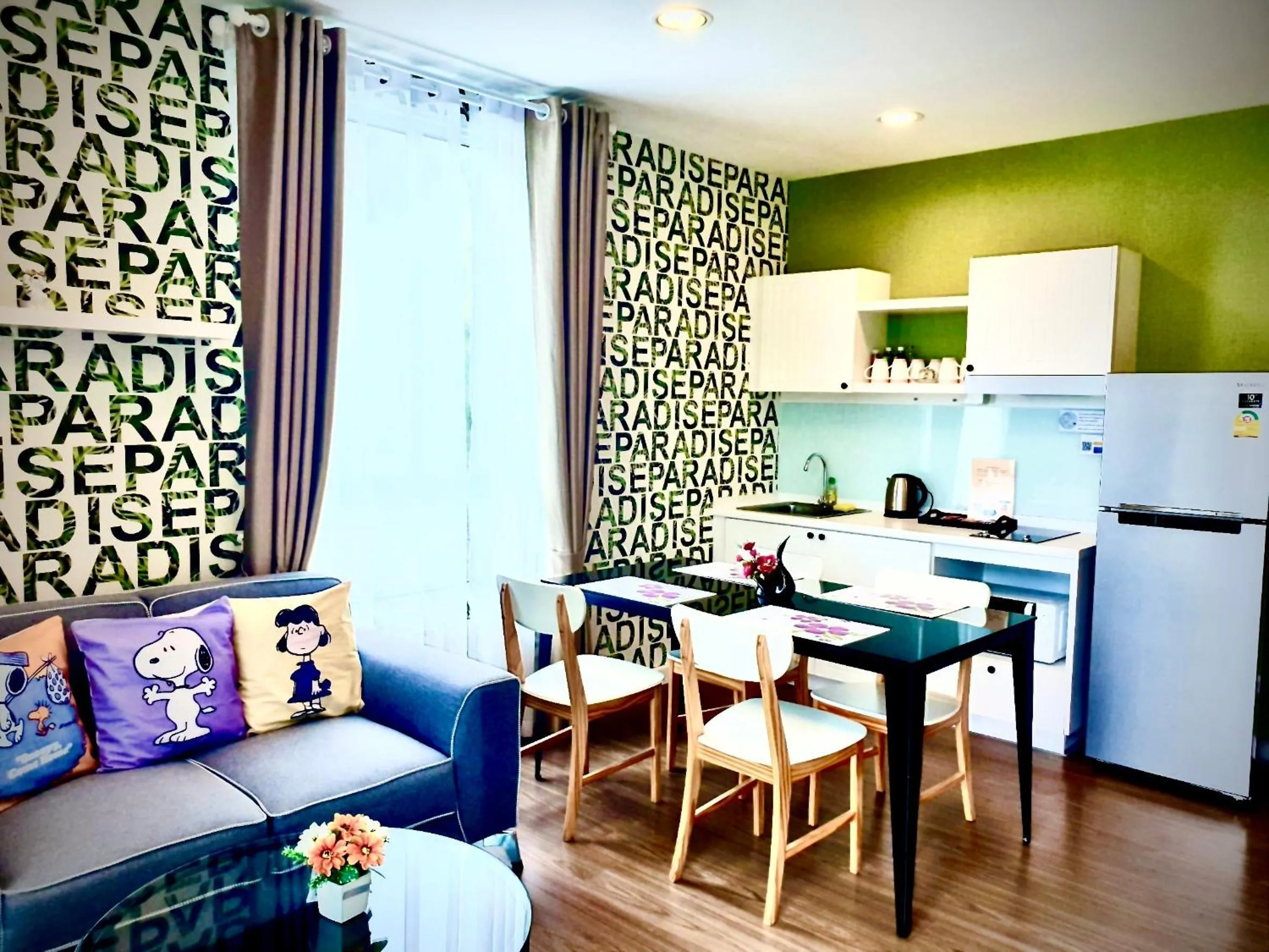 Kitchen or kitchenette in Courtyard khaoyai