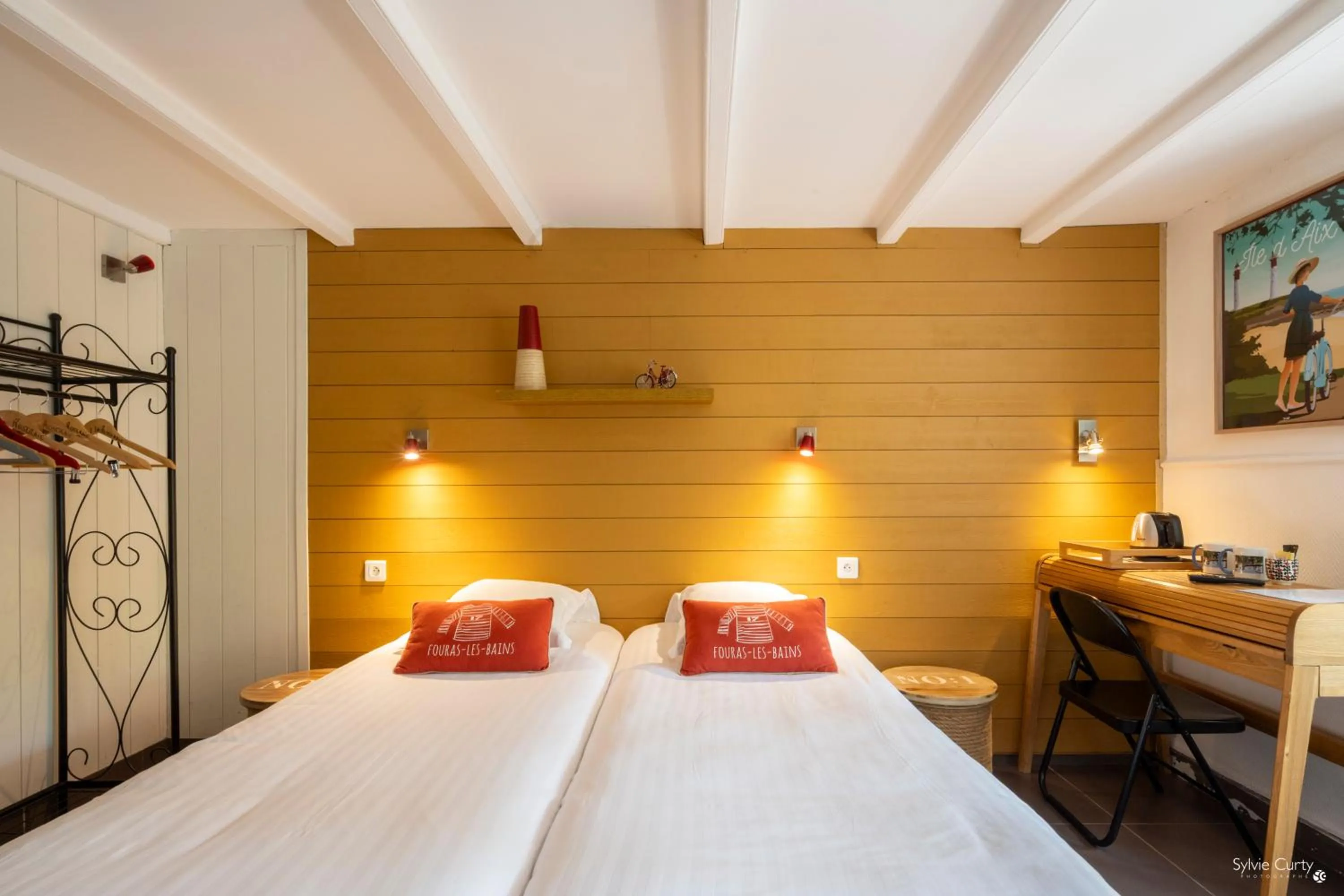 Area and facilities, Bed in Hotel La Roseraie