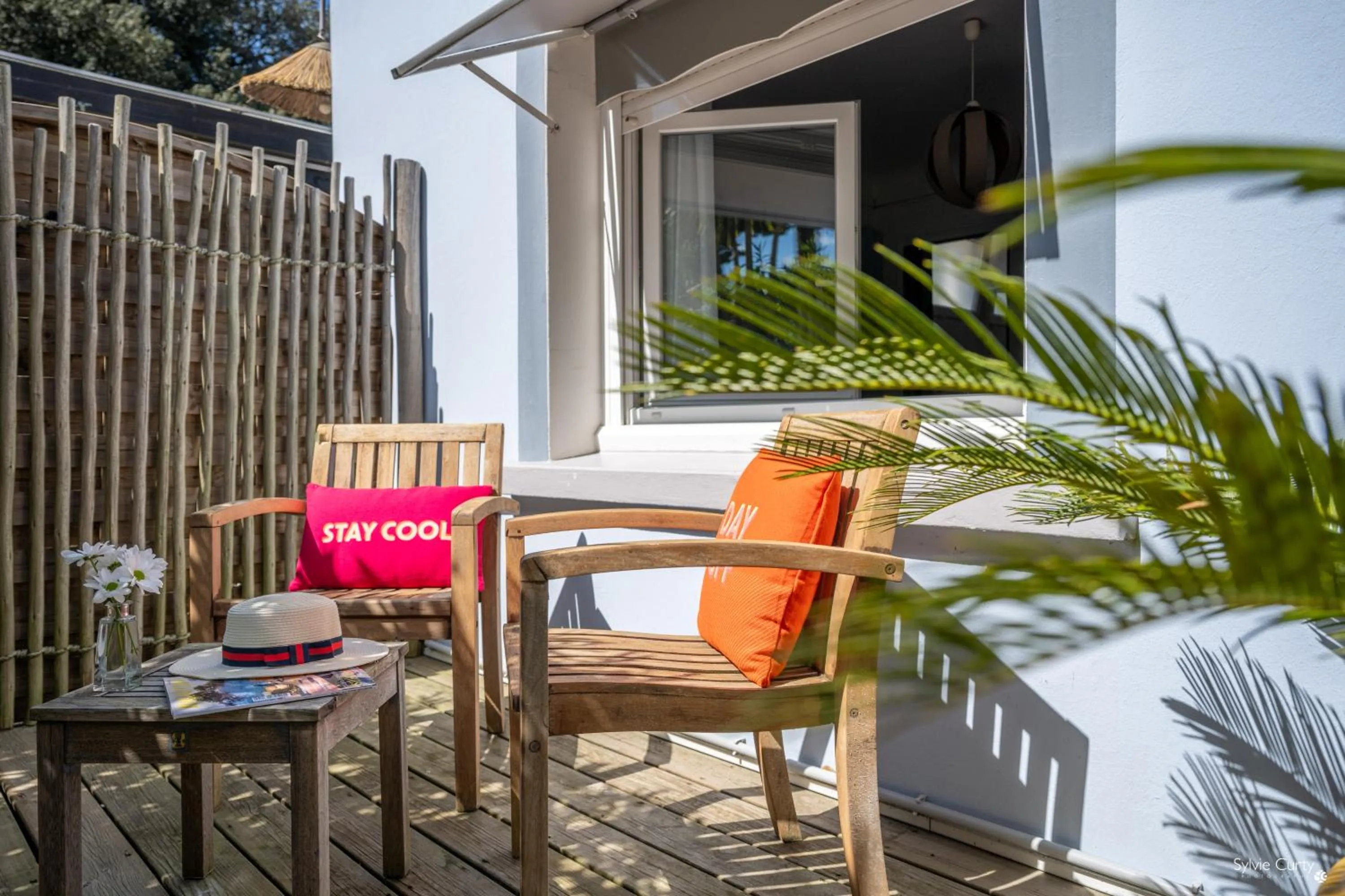 Balcony/Terrace in Hotel La Roseraie