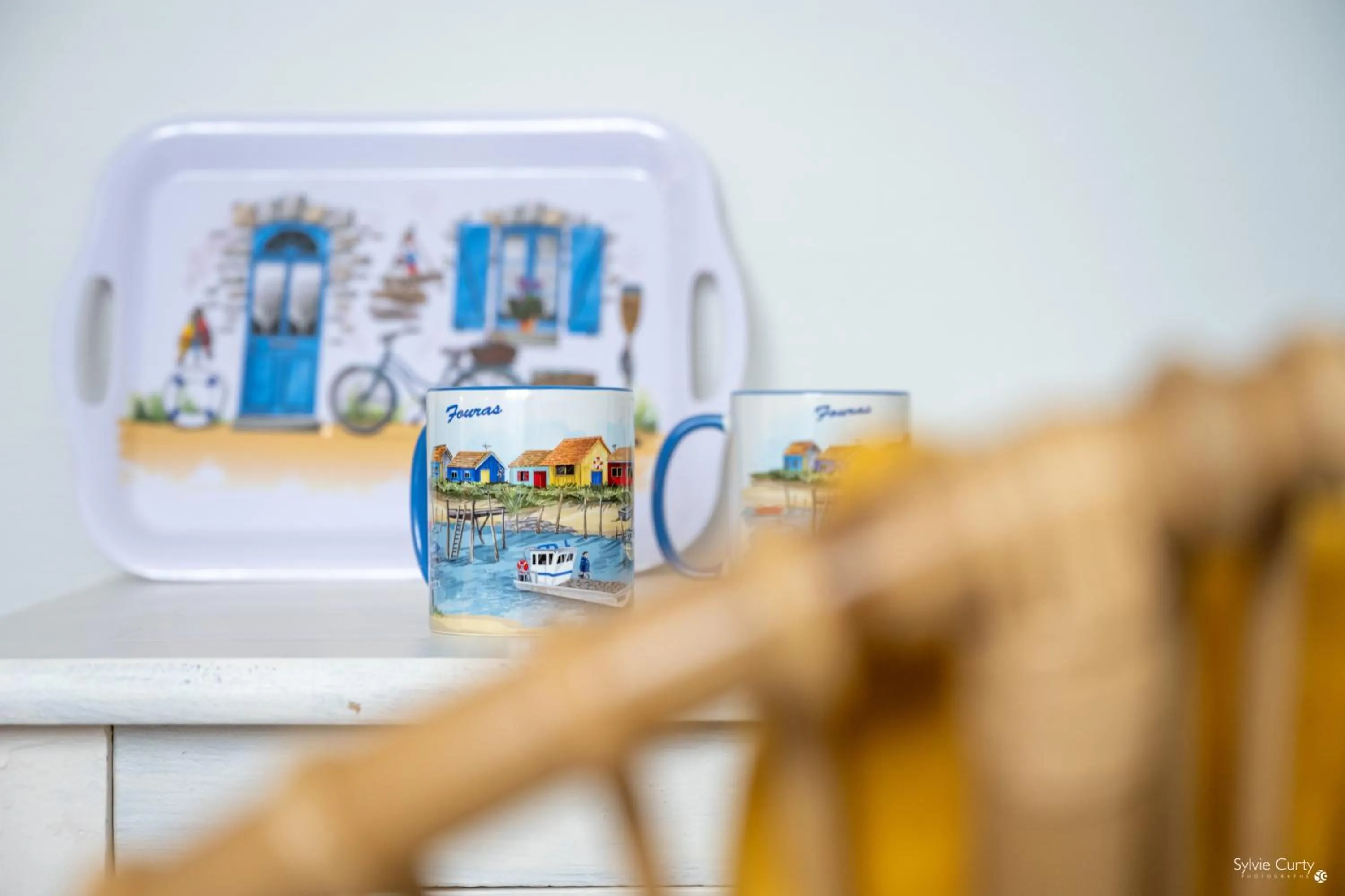 Decorative detail in Hotel La Roseraie