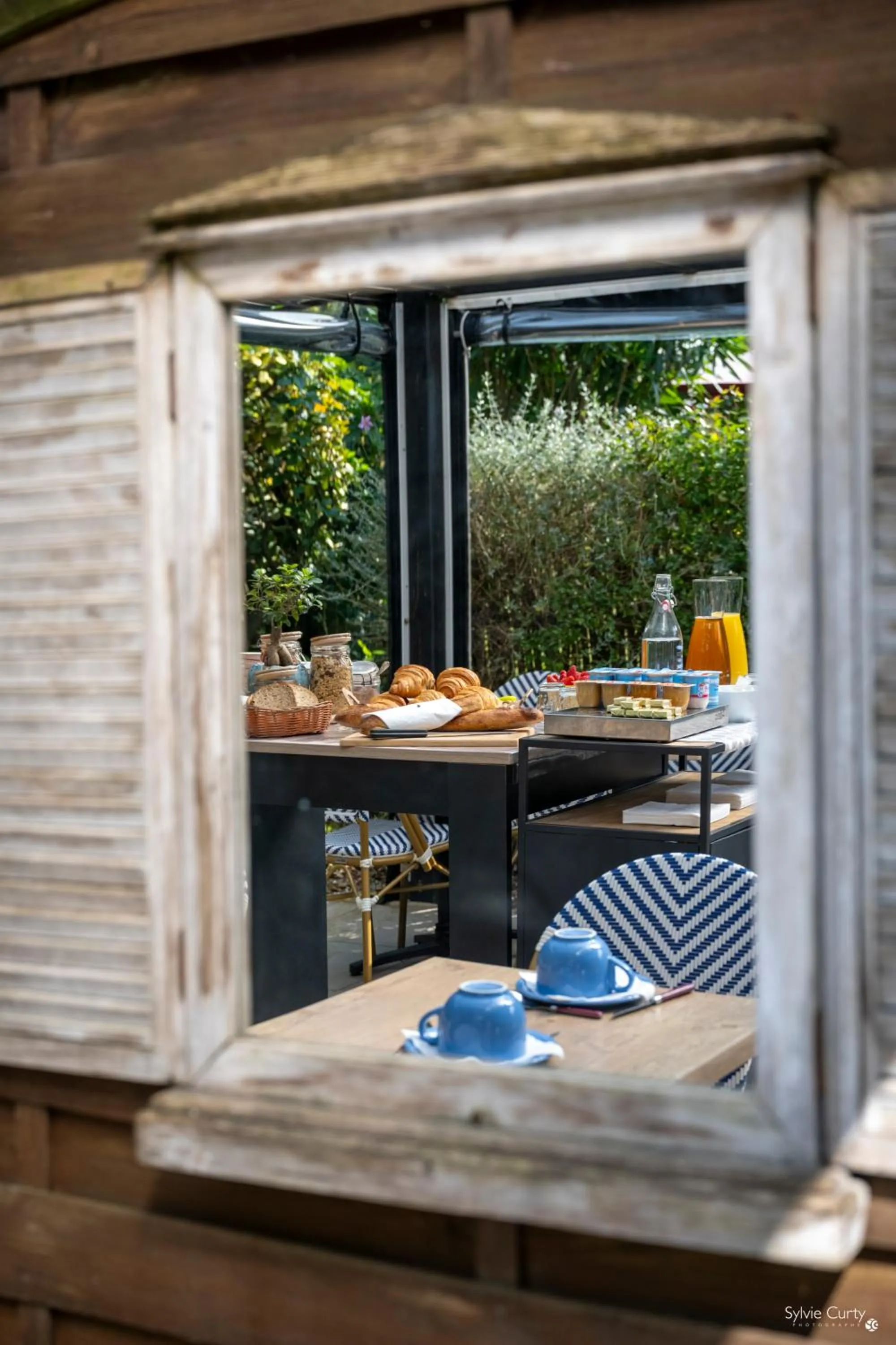 Breakfast in Hotel La Roseraie