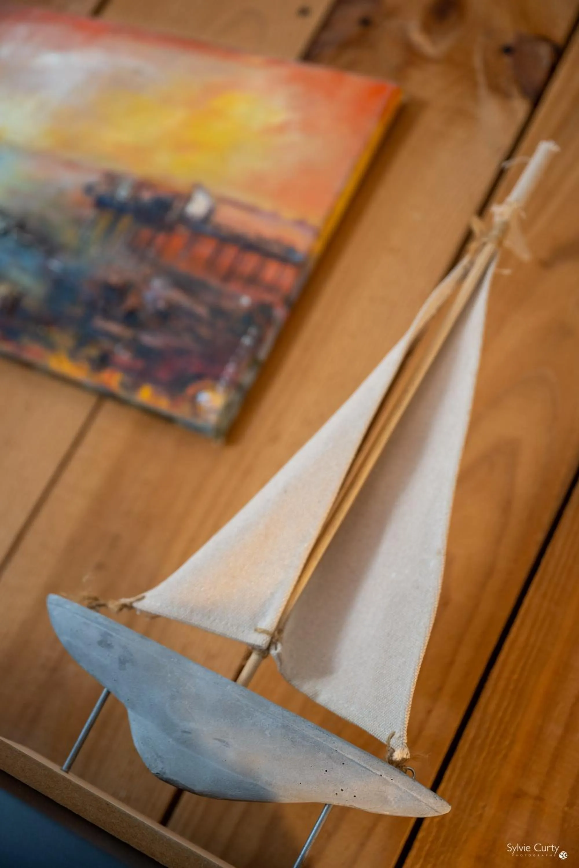 Decorative detail in Hotel La Roseraie