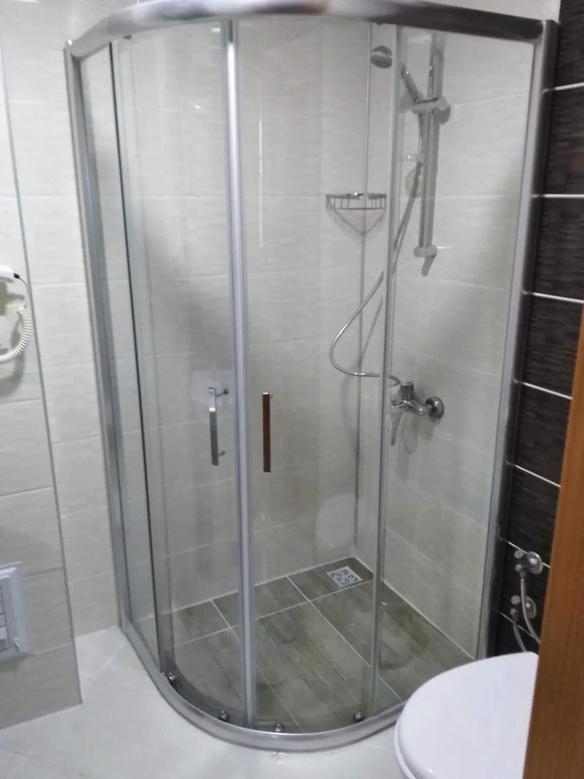 Shower in Sarp Hotel Kadriye
