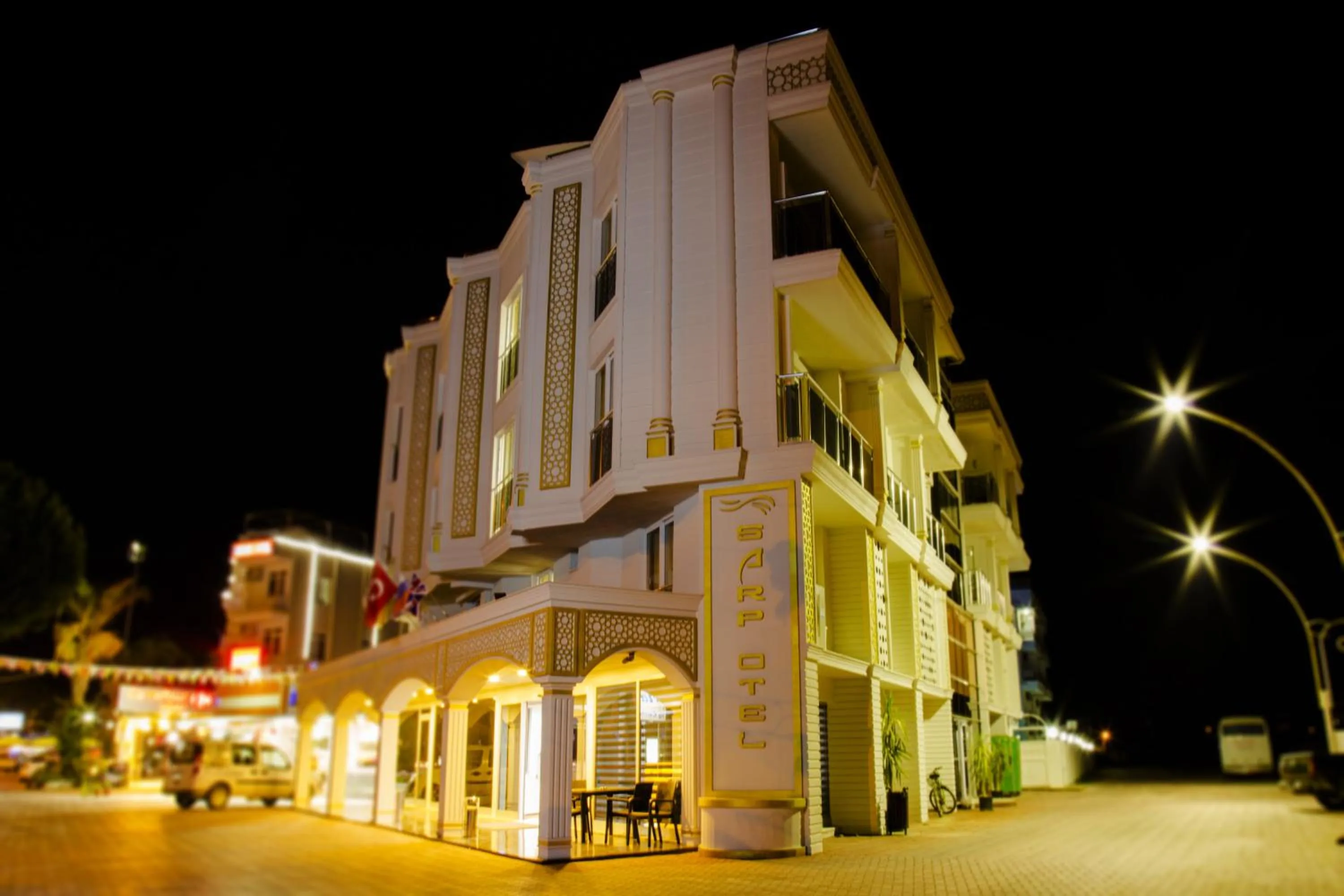 Sunset in Sarp Hotel Kadriye