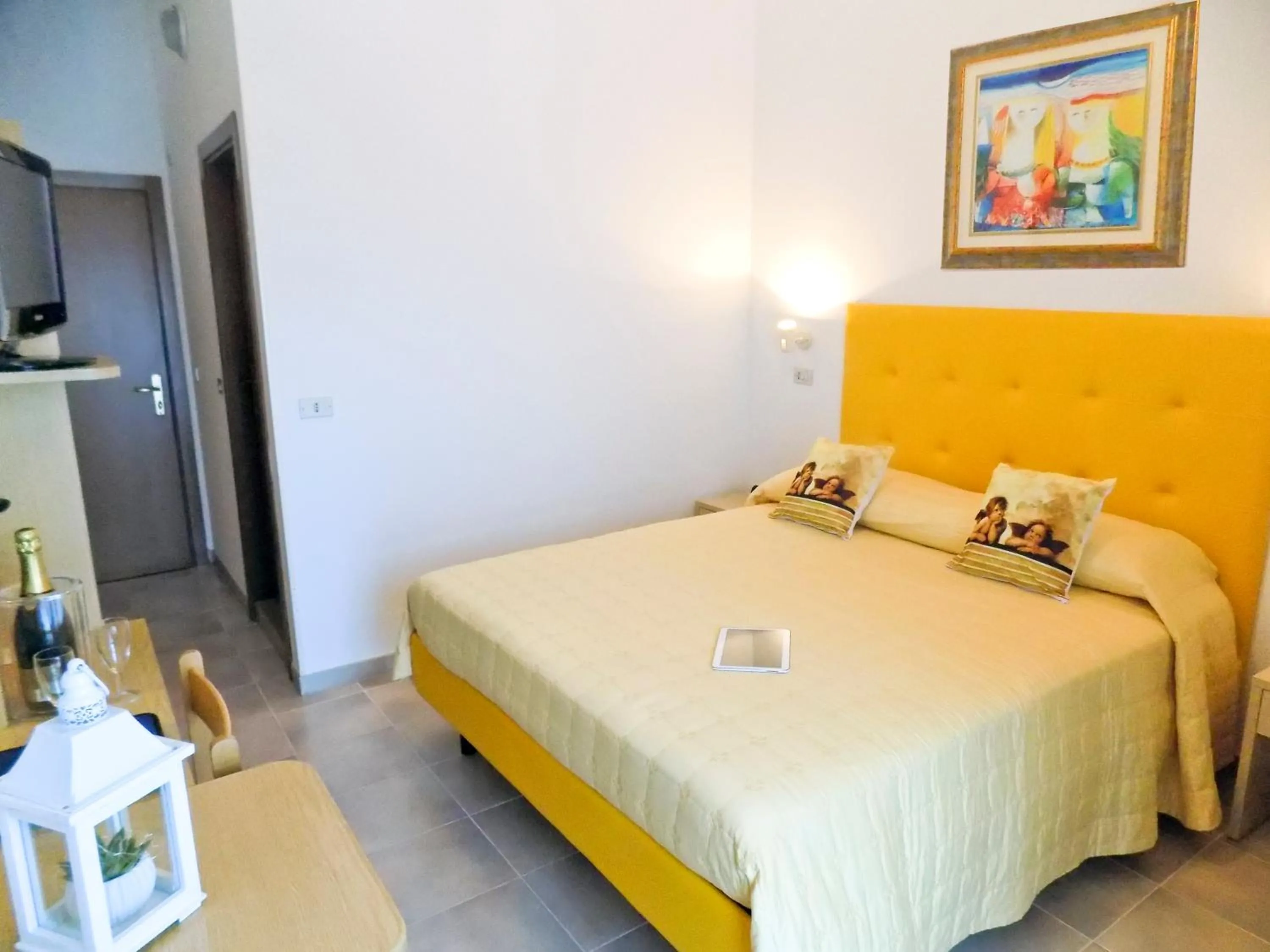 Bedroom, Bed in Hotel Diga