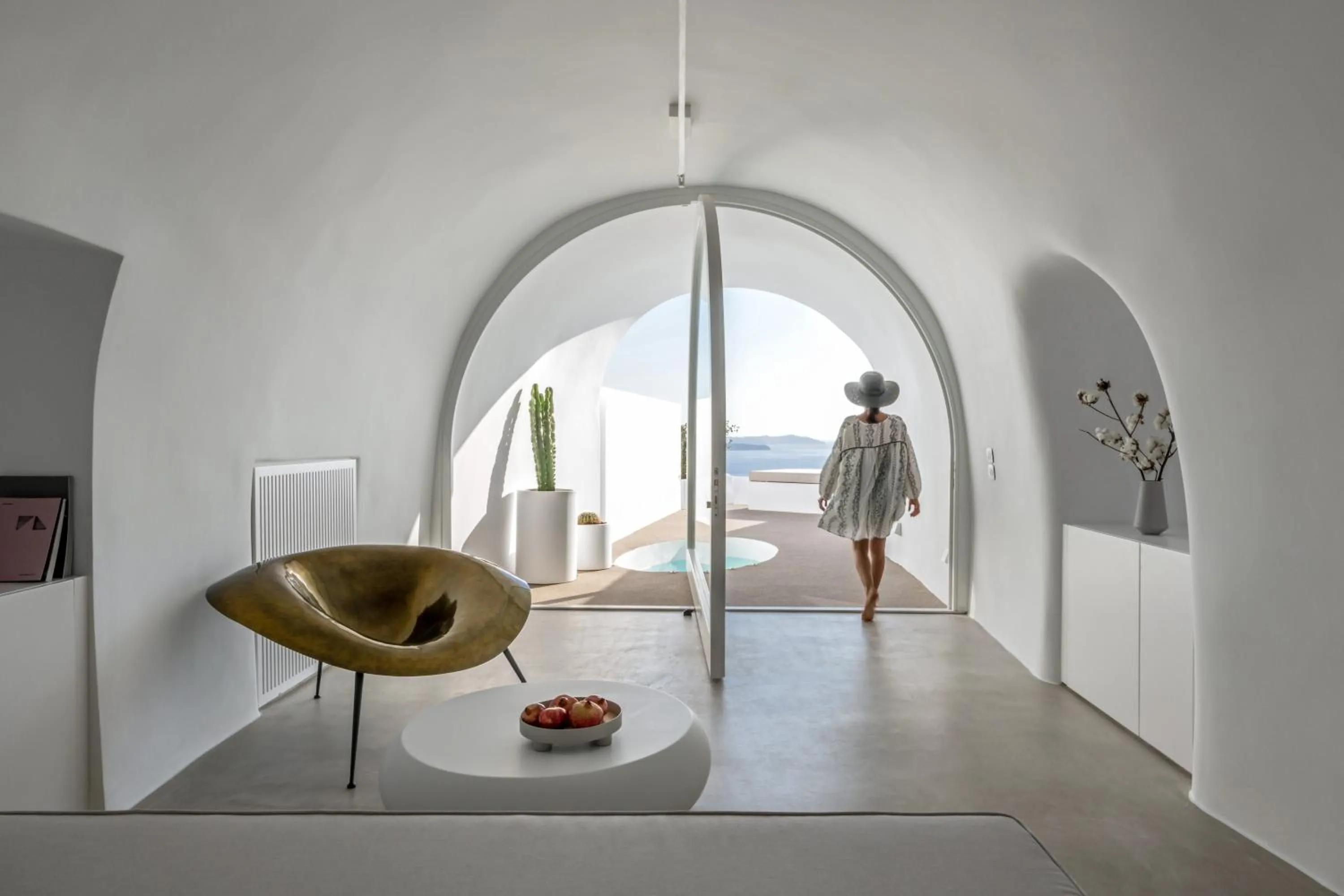 Seating area in The Saint Hotel