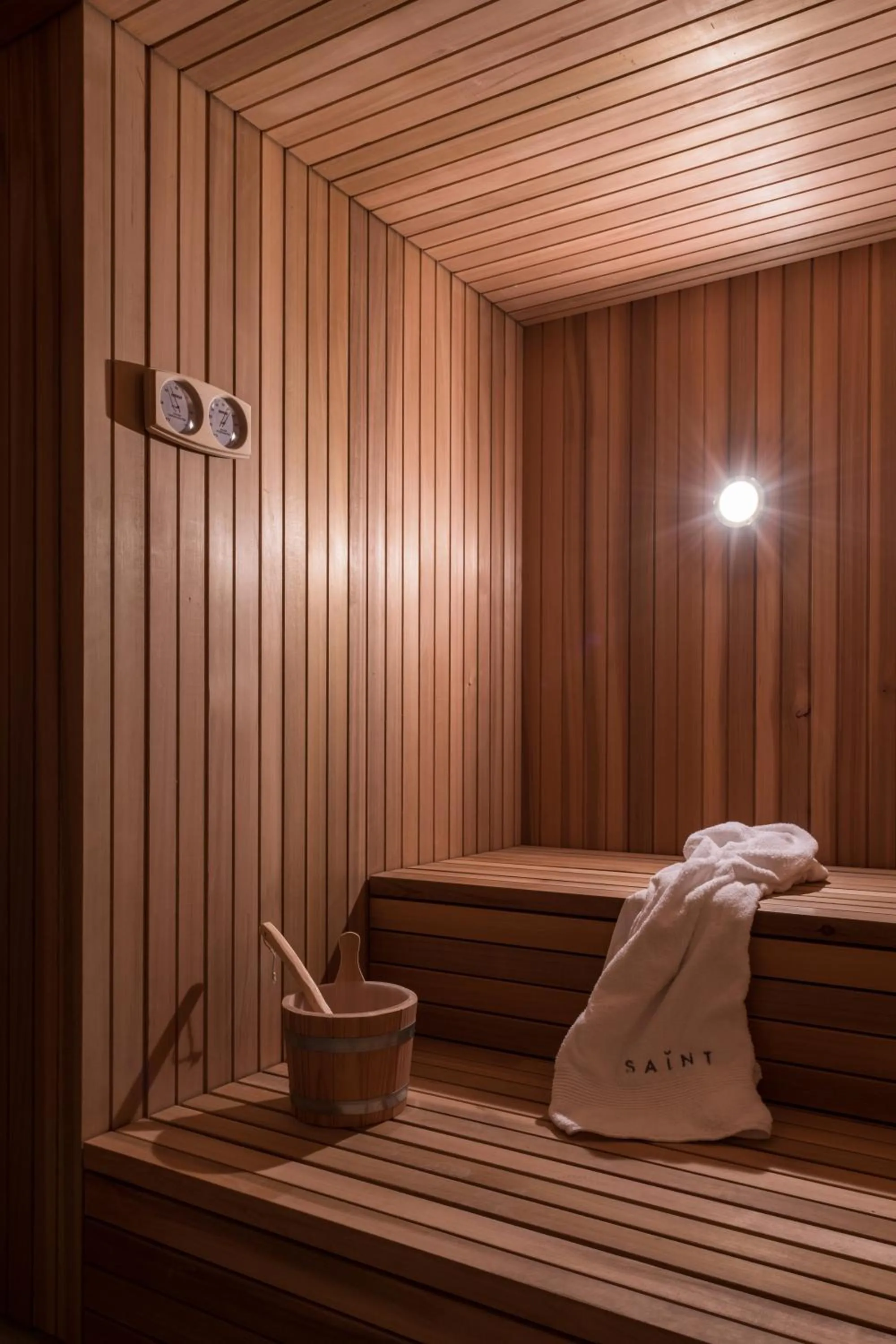 Sauna in The Saint Hotel