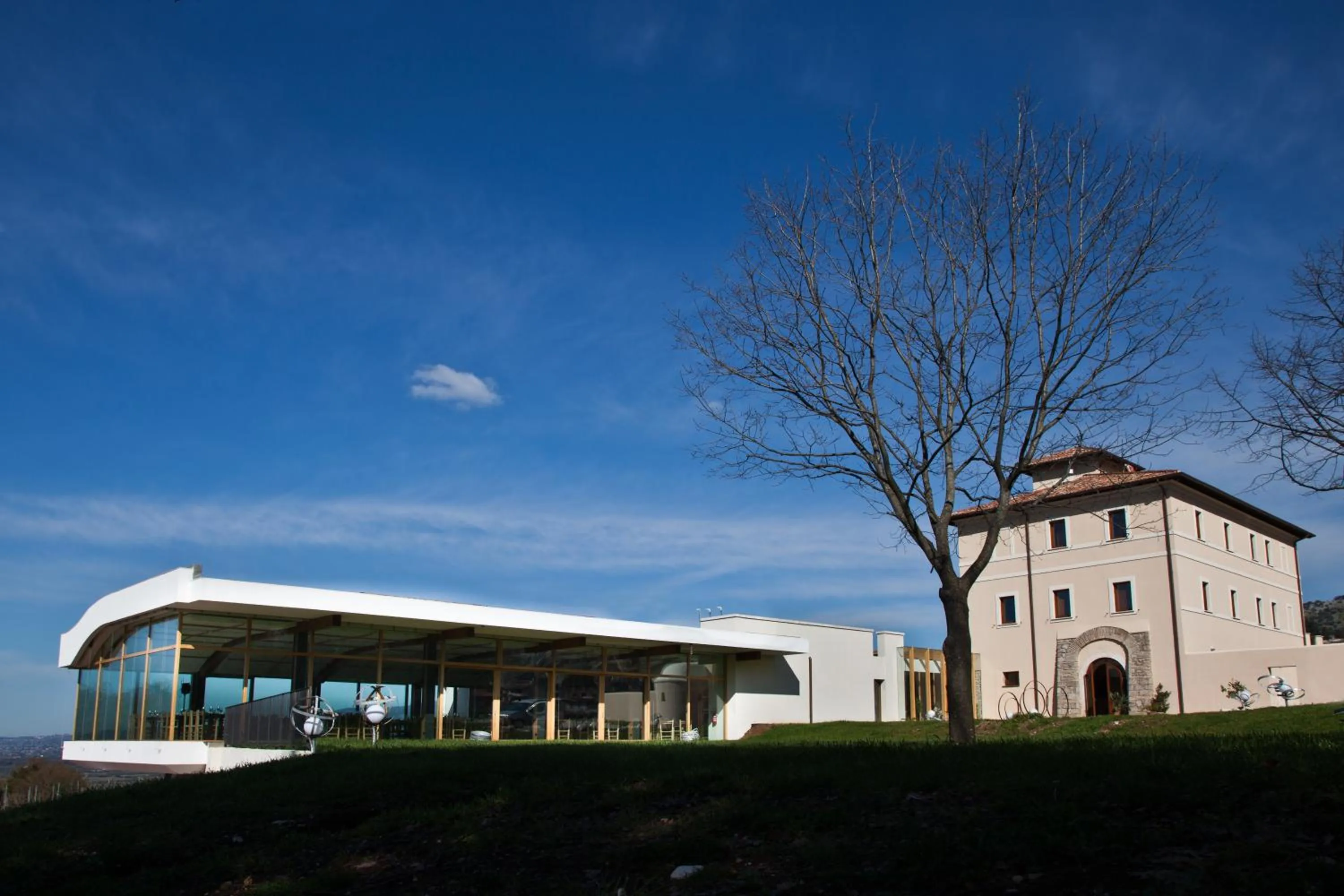 Facade/entrance in Cincinnato Wine Resort