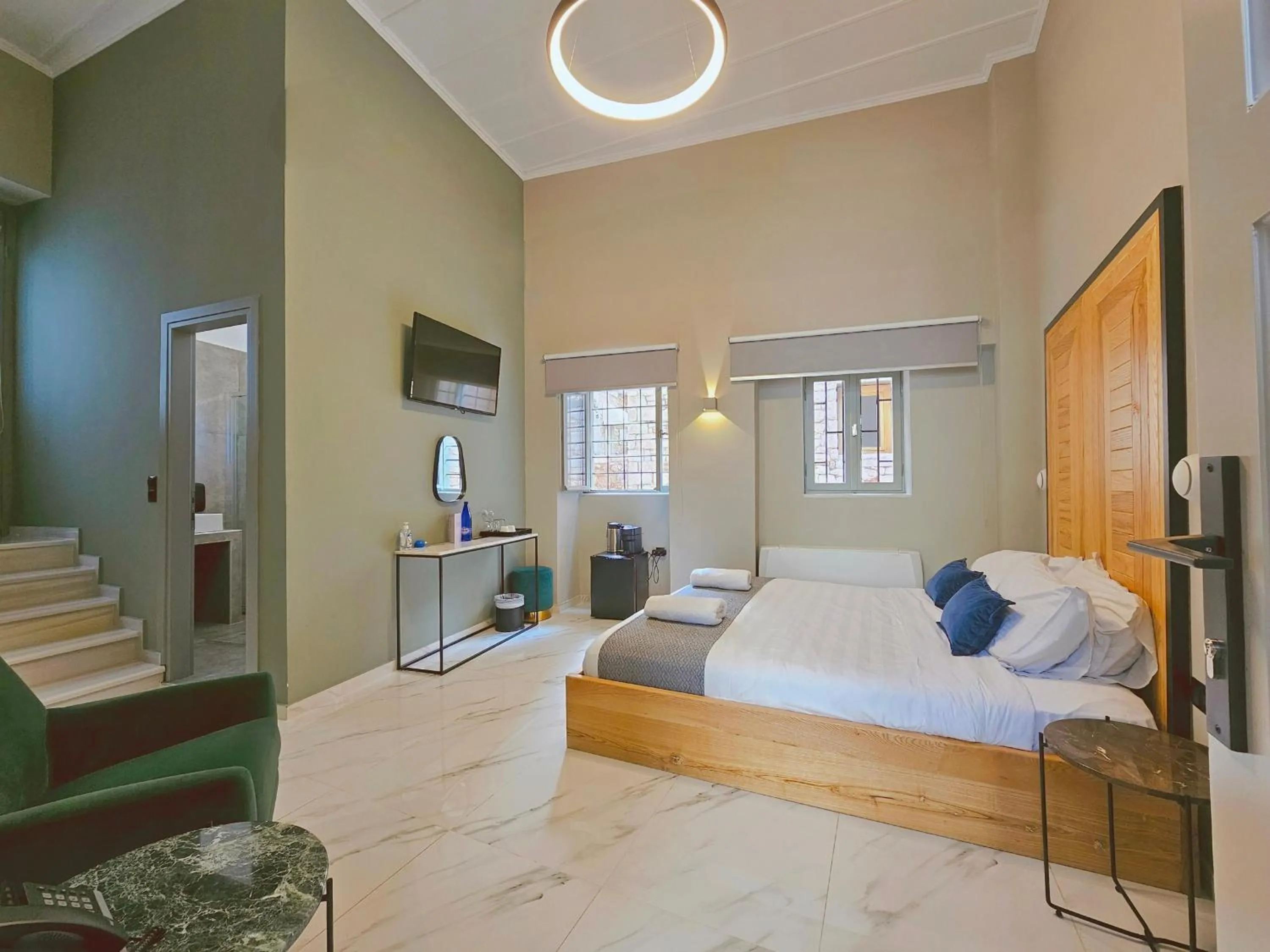 Bed in Impero Nafplio Hotel & Suites