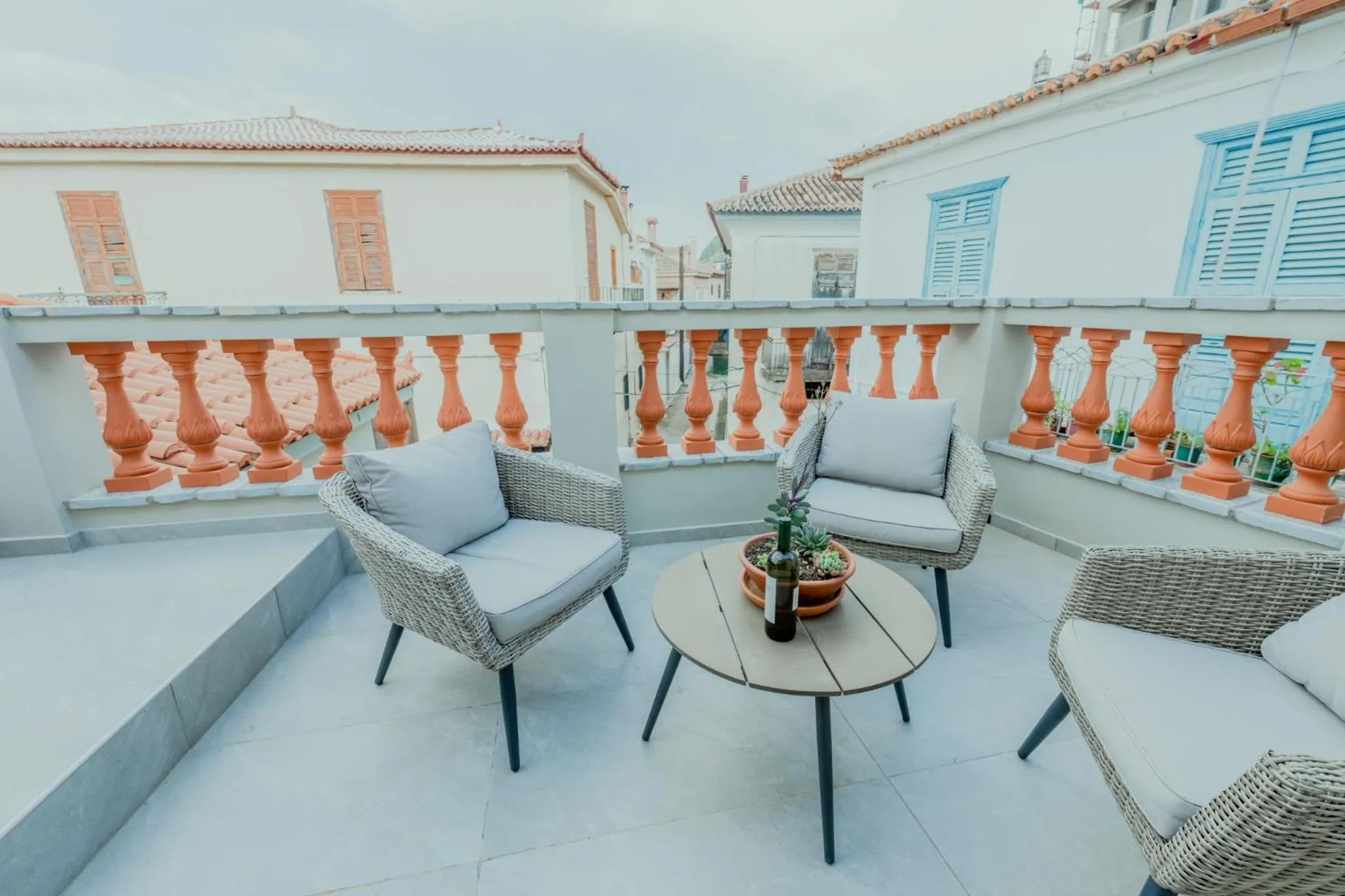 Balcony/Terrace in Impero Nafplio Hotel & Suites