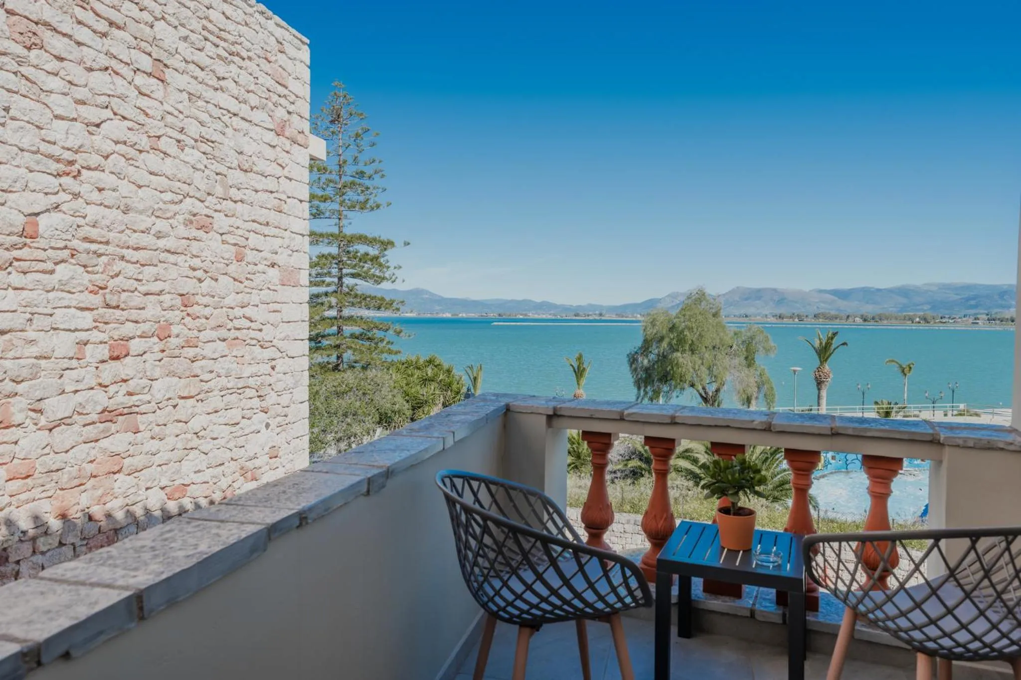 Balcony/Terrace in Impero Nafplio Hotel & Suites