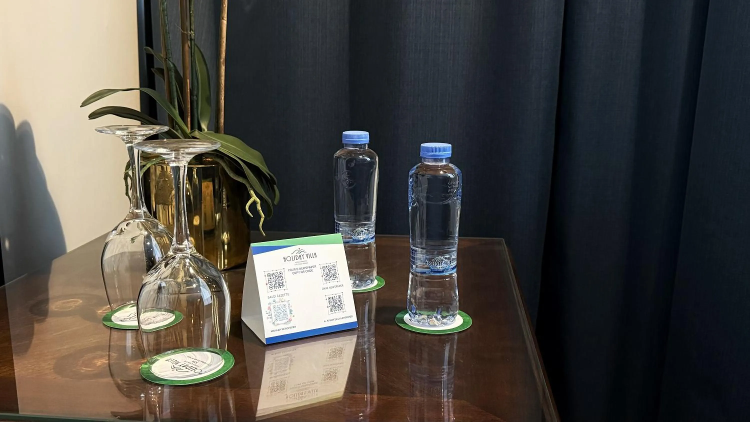 Drinks in Holiday Villa Hail