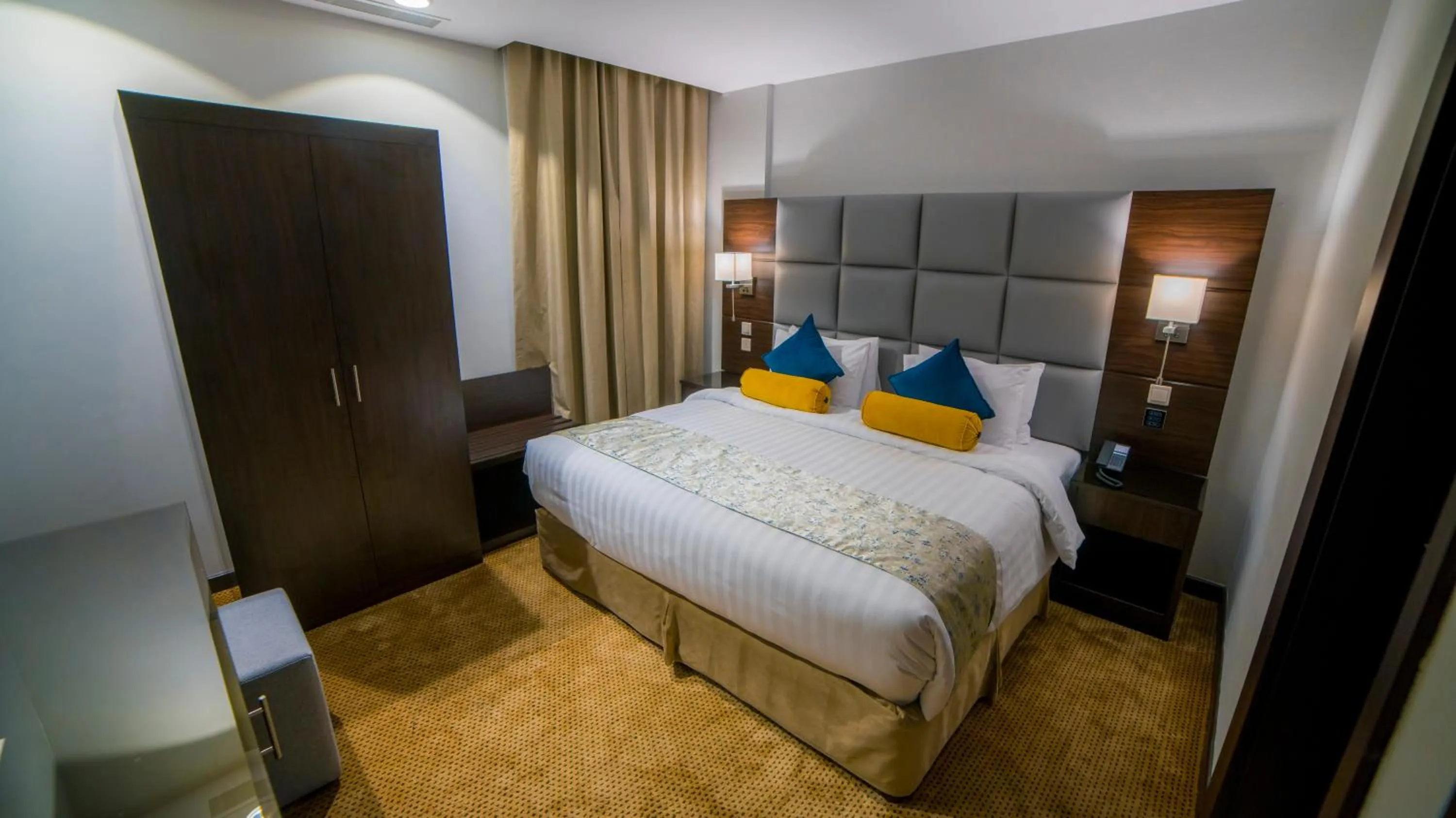 Bed in Holiday Villa Hail