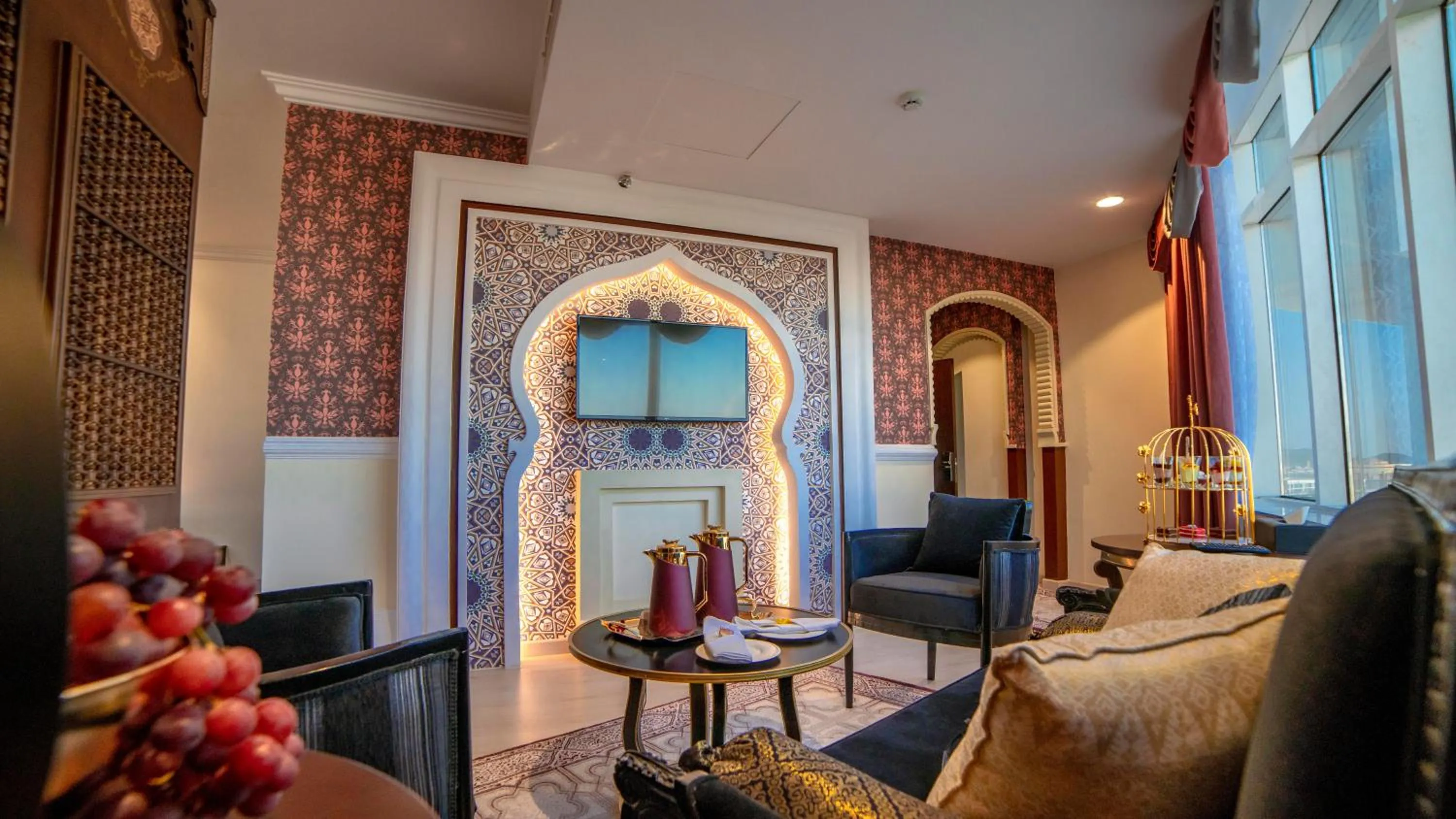 Living room in Holiday Villa Hail