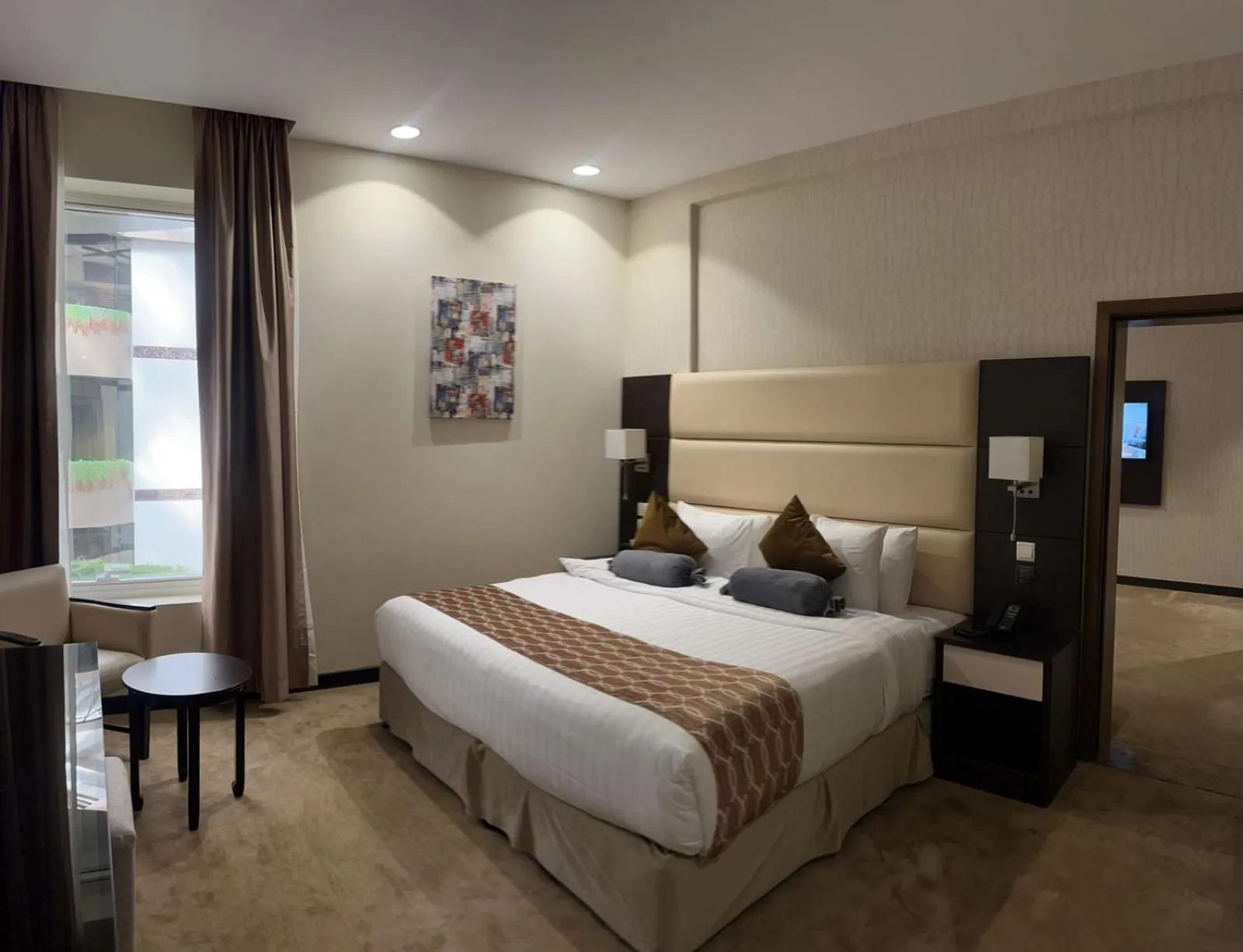 Bed in Holiday Villa Hail