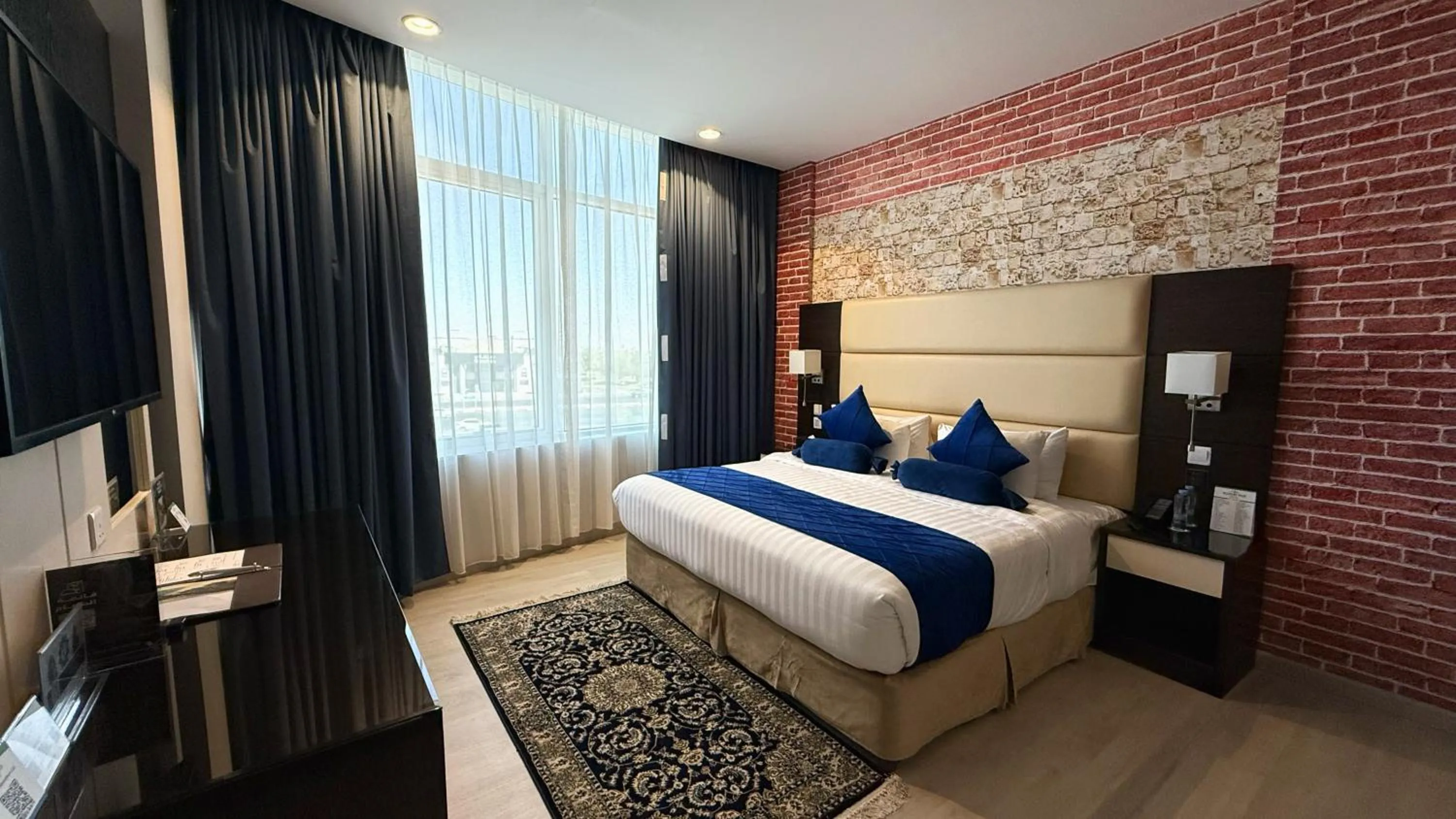 Bed in Holiday Villa Hail