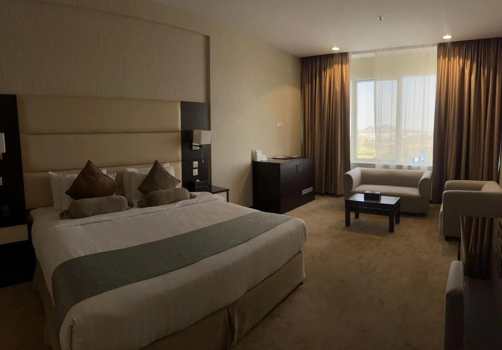 Bed in Holiday Villa Hail