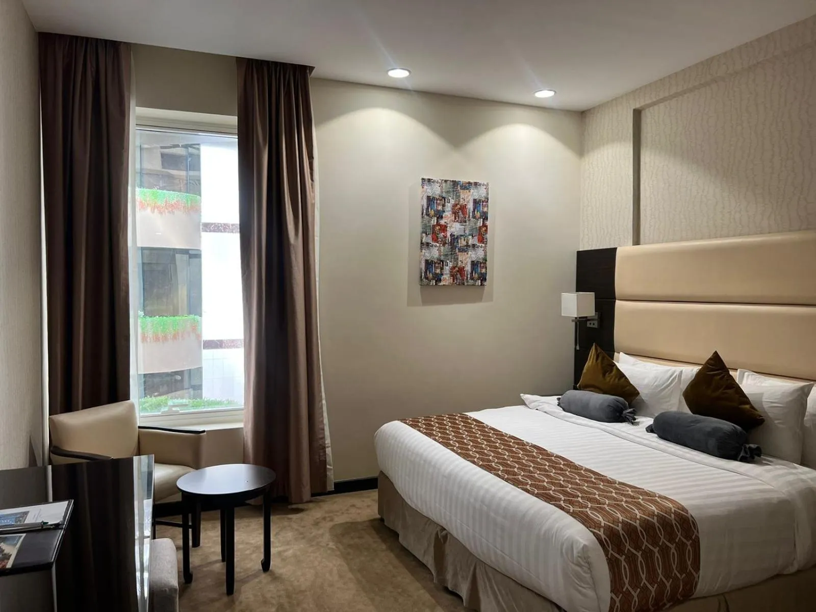 Bed in Holiday Villa Hail