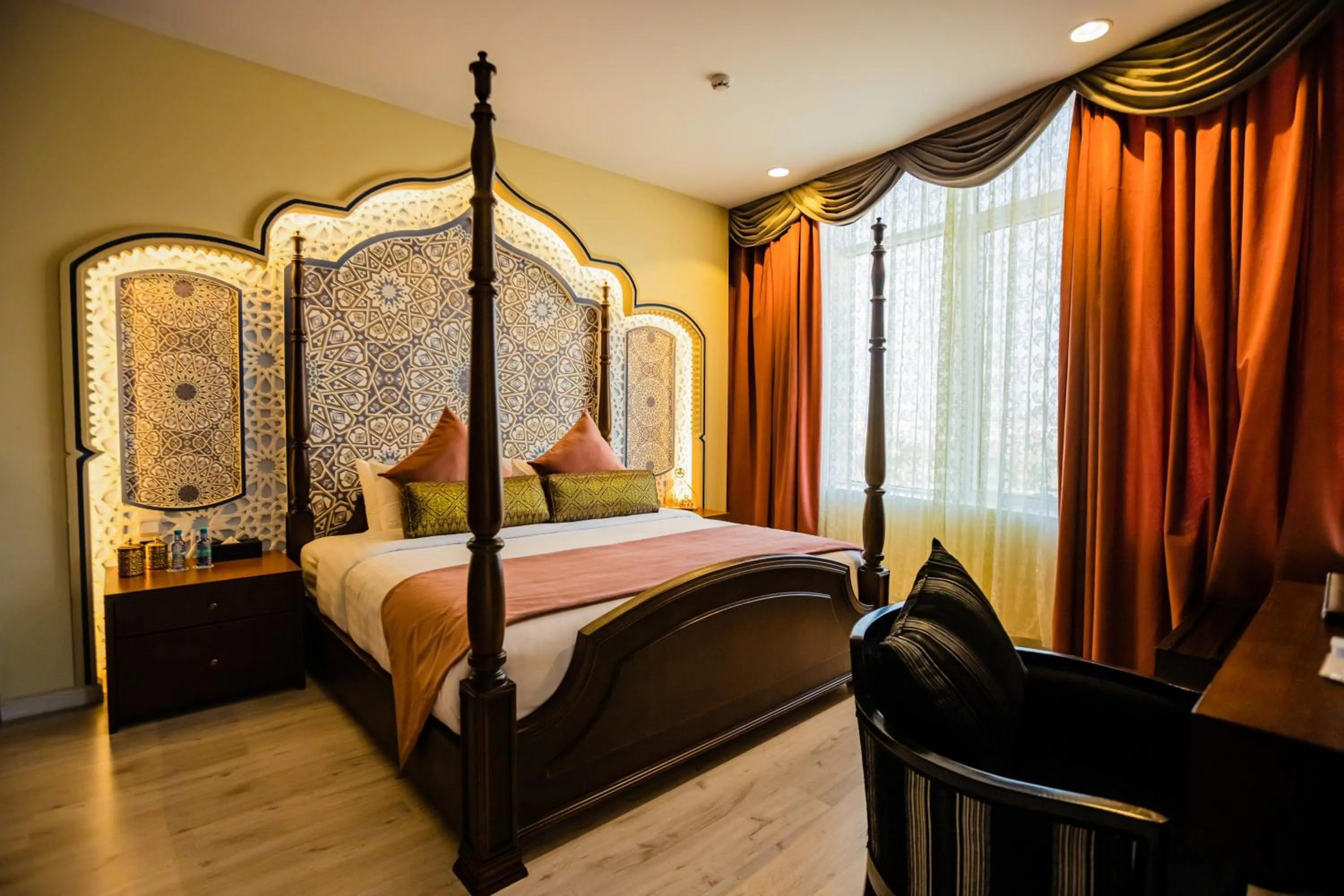 Bedroom, Bed in Holiday Villa Hail