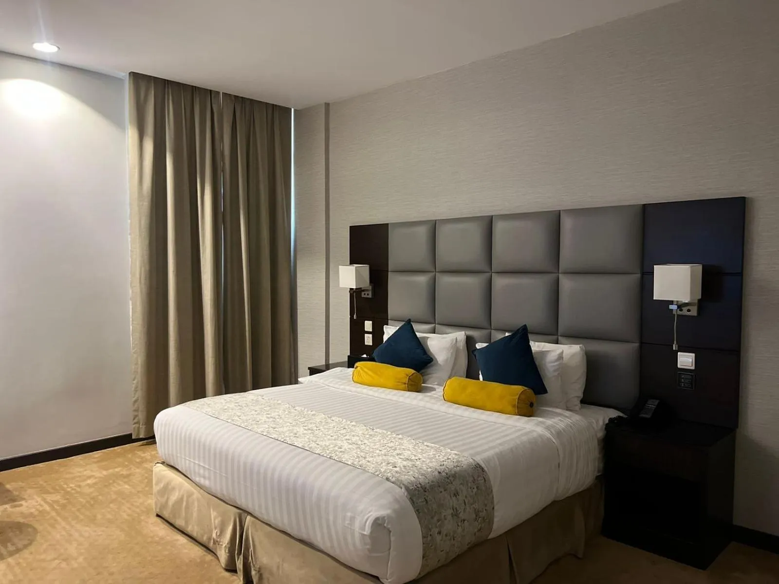 Bed in Holiday Villa Hail