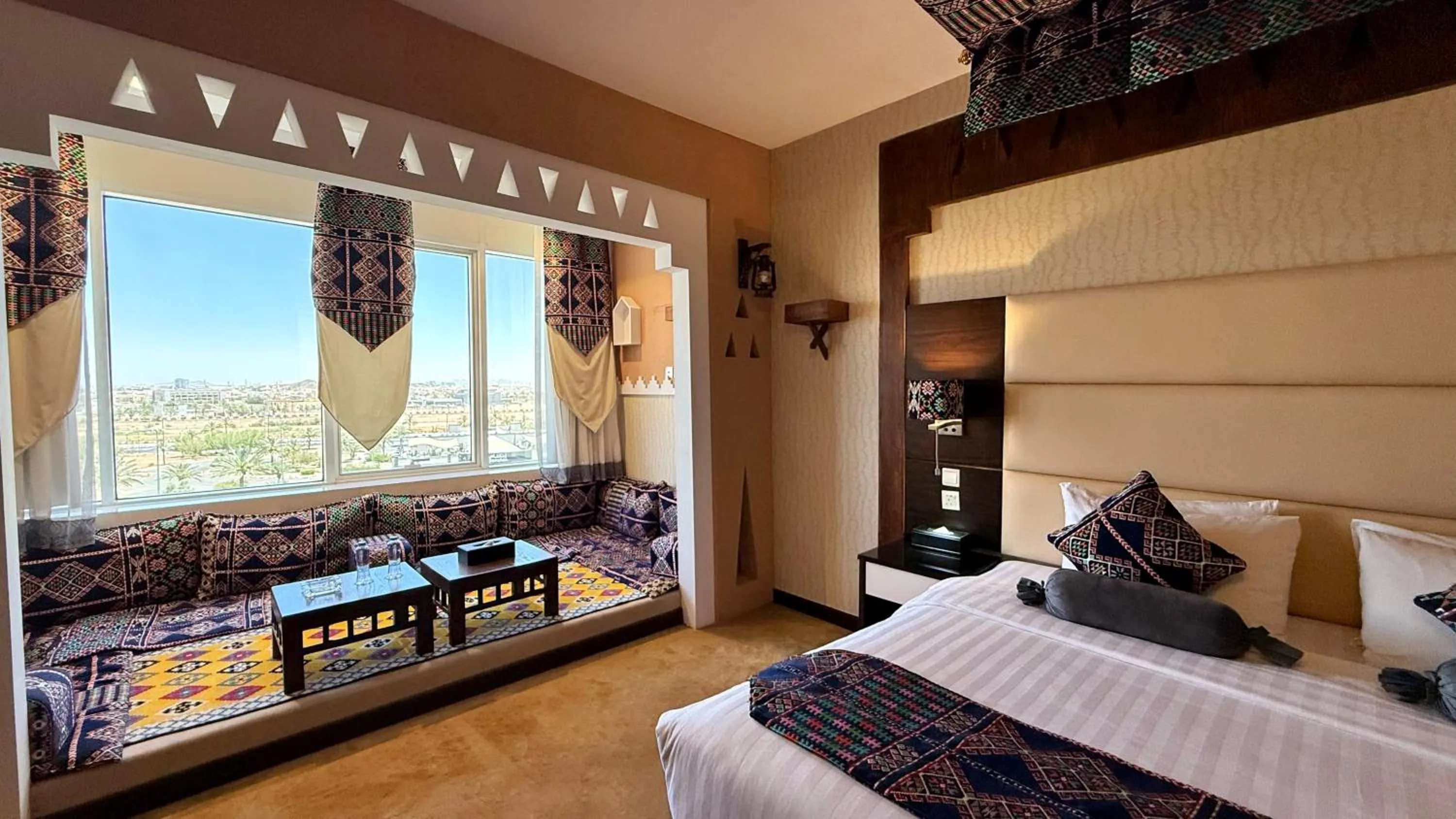 Bed in Holiday Villa Hail