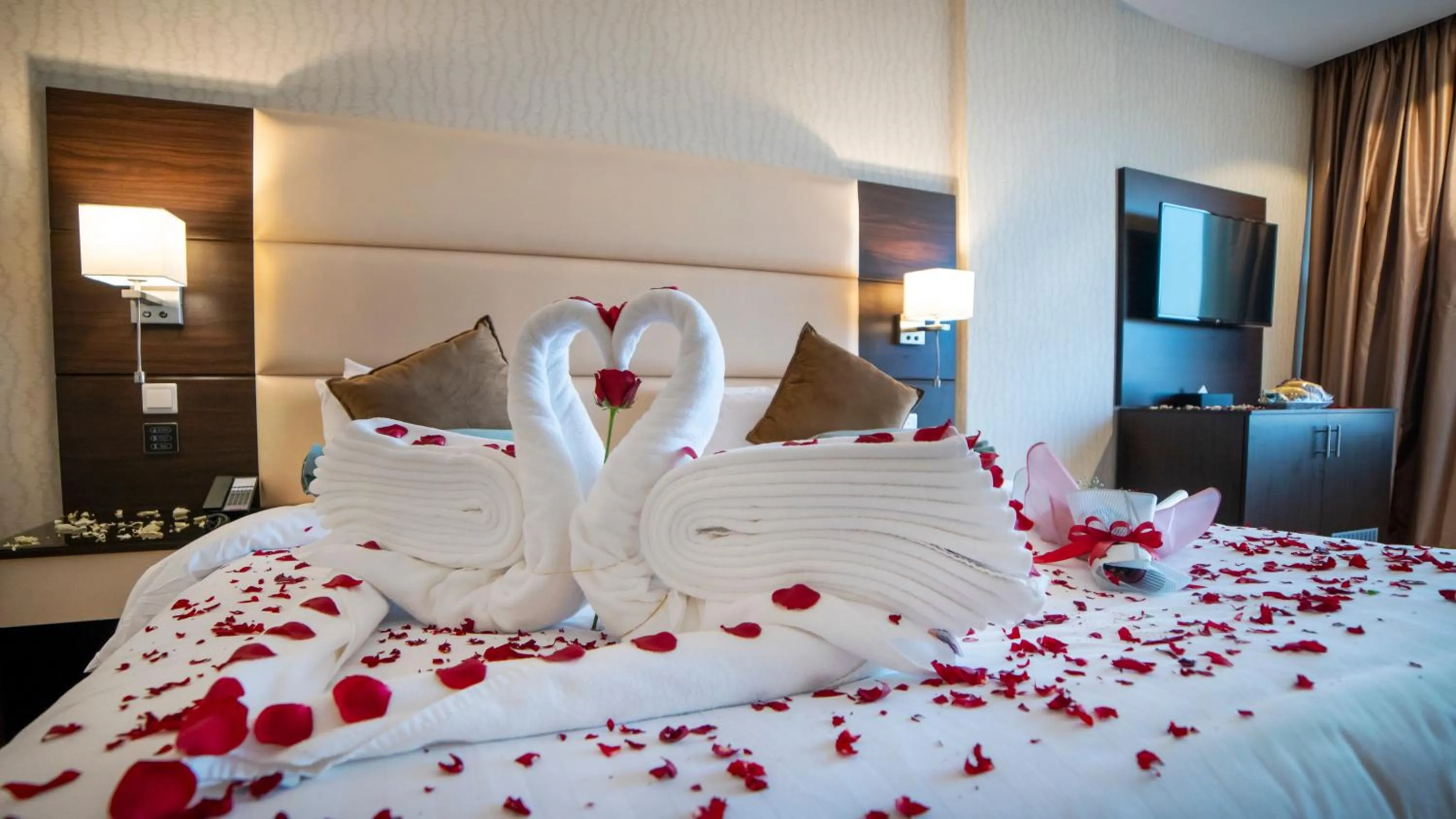 Decorative detail, Bed in Holiday Villa Hail