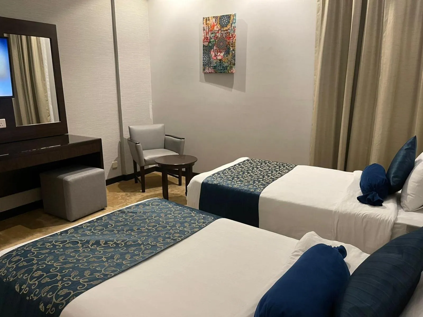 Bed in Holiday Villa Hail