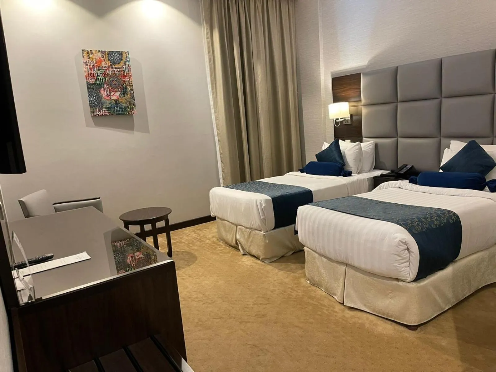 Bed in Holiday Villa Hail