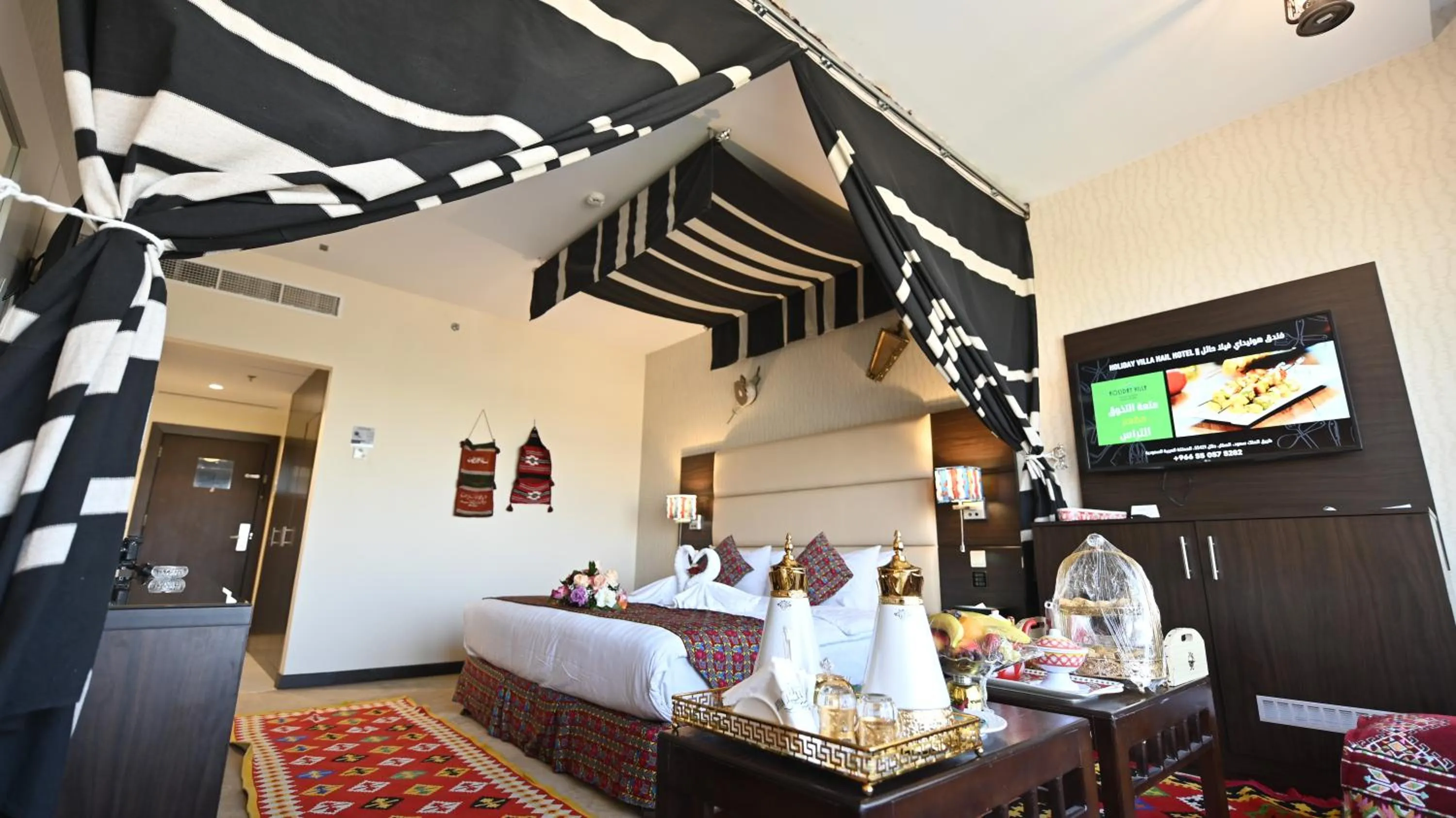 Living room in Holiday Villa Hail