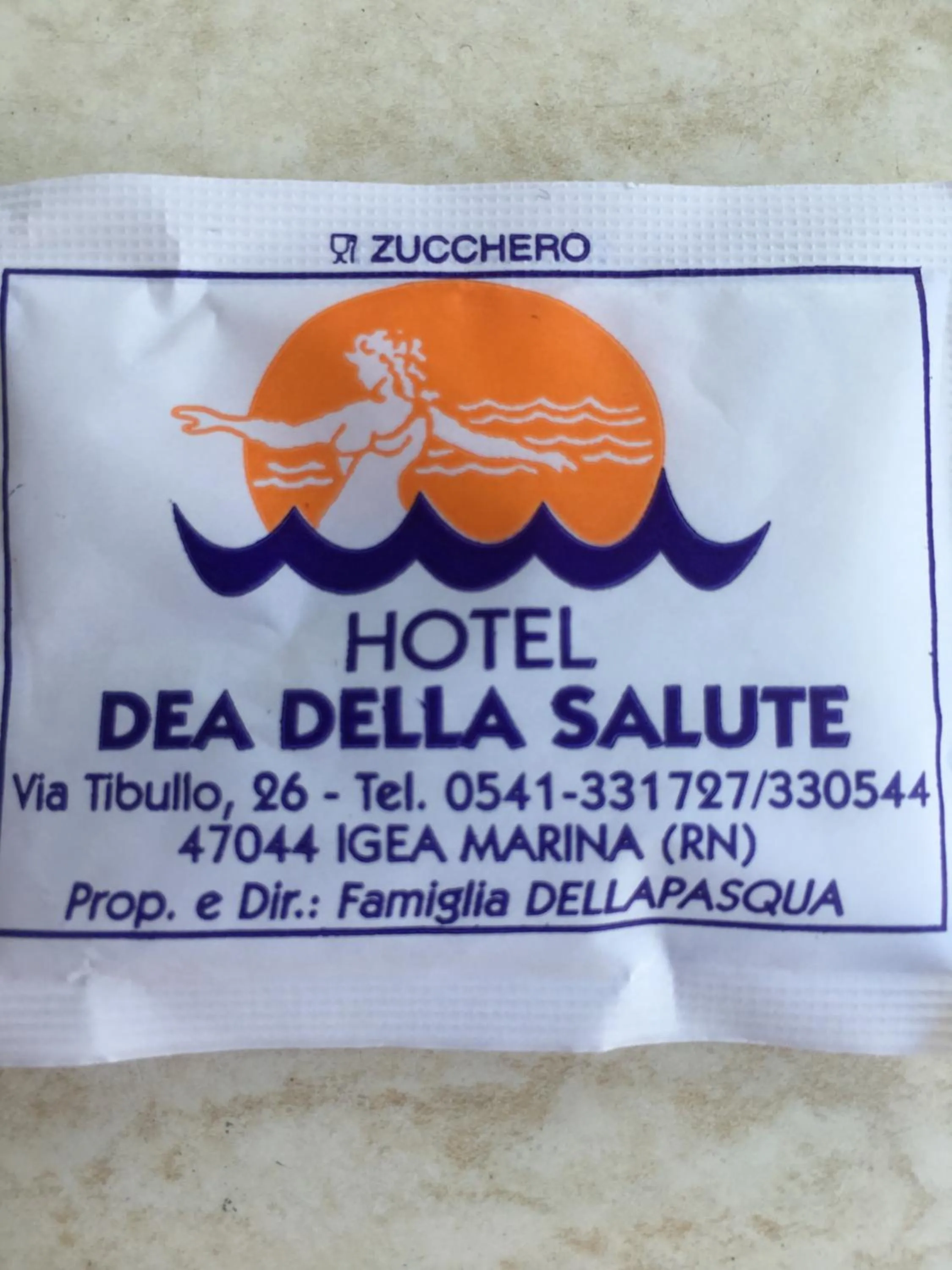 Logo/Certificate/Sign in Dea Della Salute Hotel